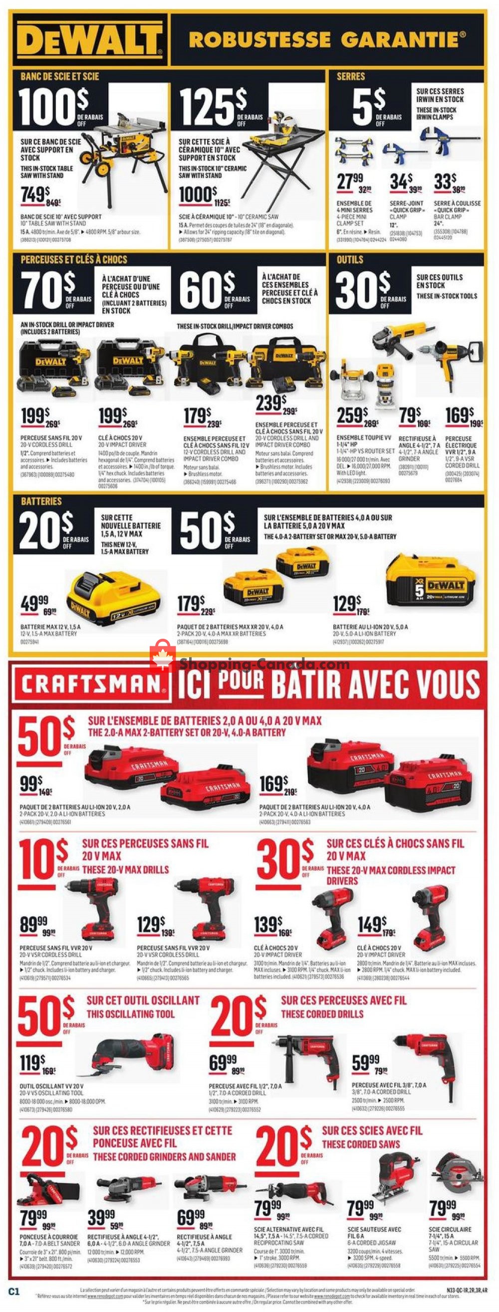 Réno Dépôt flyer from Thursday September 12, 2019 to Wednesday September 18, 2019 - page 2
