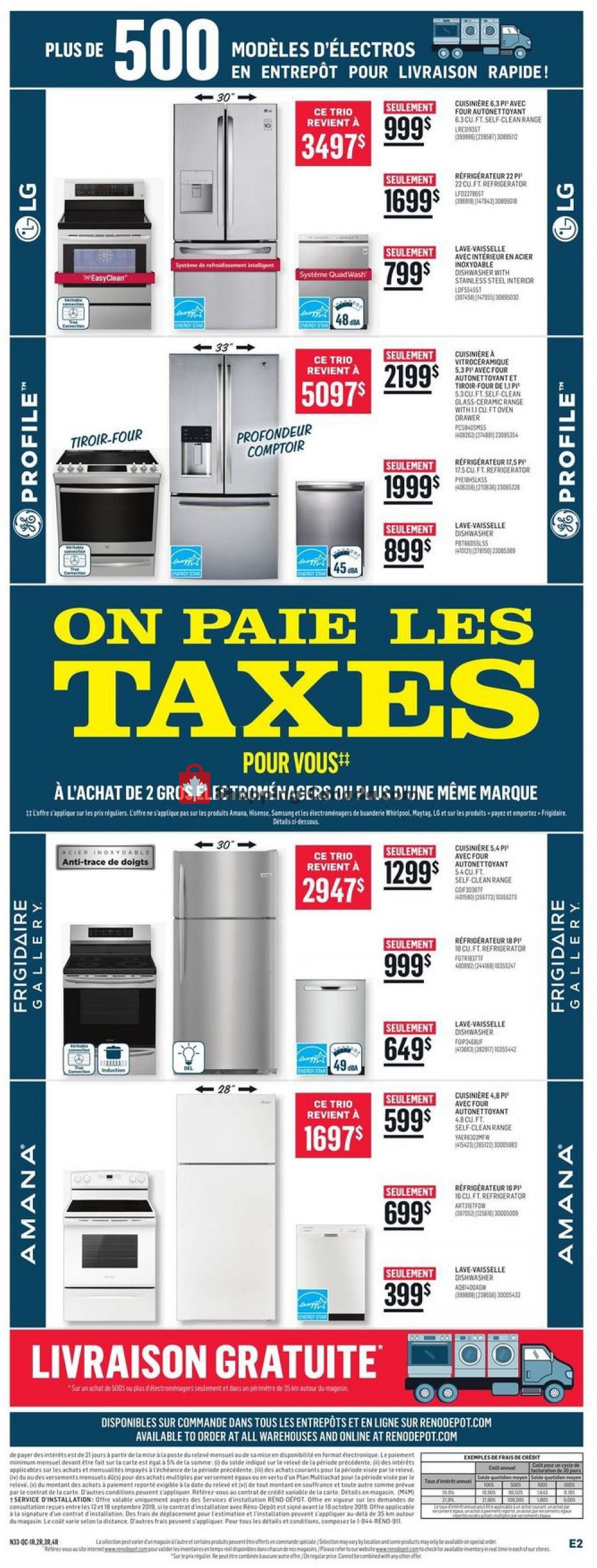 Réno Dépôt flyer from Thursday September 12, 2019 to Wednesday September 18, 2019 - page 5