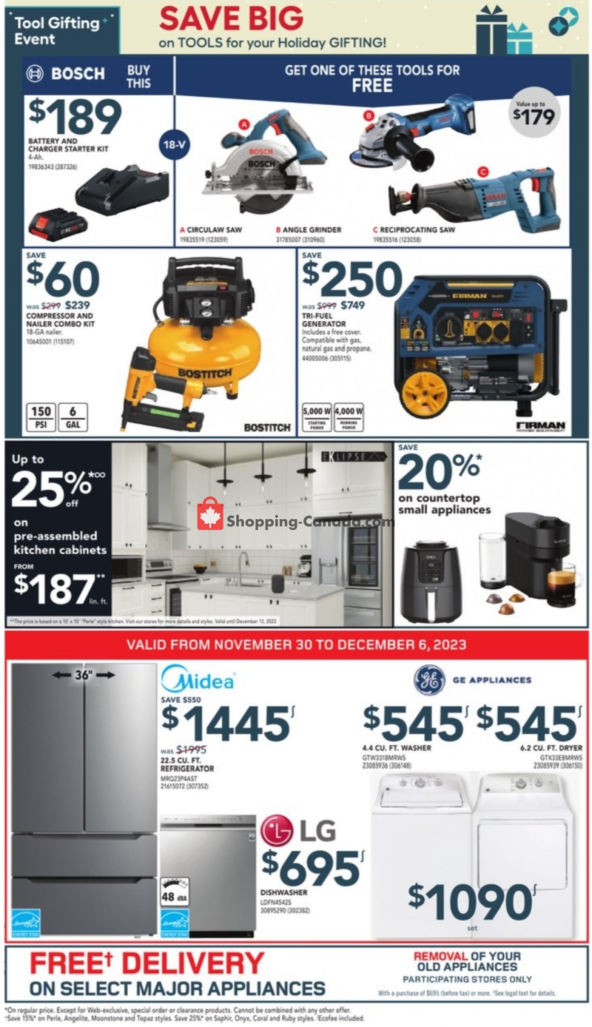 Réno Dépôt flyer from Thursday November 30, 2023 to Wednesday December 6, 2023 - page 2