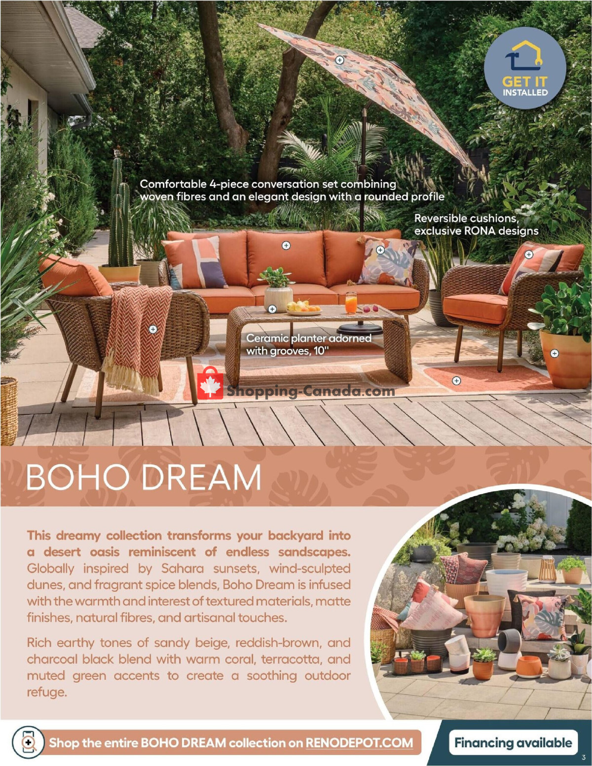 Réno Dépôt flyer from Thursday January 18, 2024 to Sunday June 30, 2024 - page 3