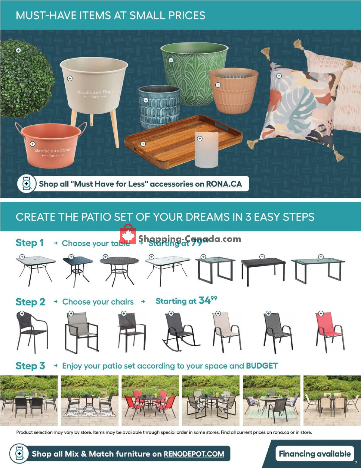 Réno Dépôt flyer from Thursday January 18, 2024 to Sunday June 30, 2024 - page 7