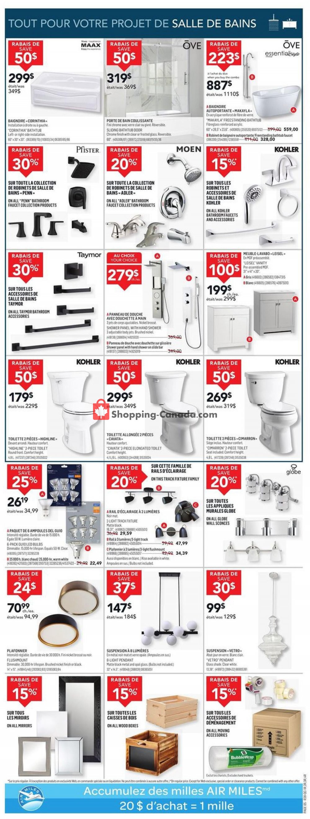 Réno Dépôt flyer from Thursday August 6, 2020 to Wednesday August 12, 2020 - page 5