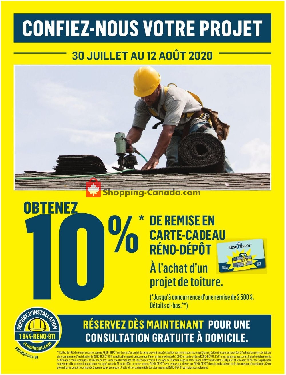 Réno Dépôt flyer from Thursday August 6, 2020 to Wednesday August 12, 2020 - page 9