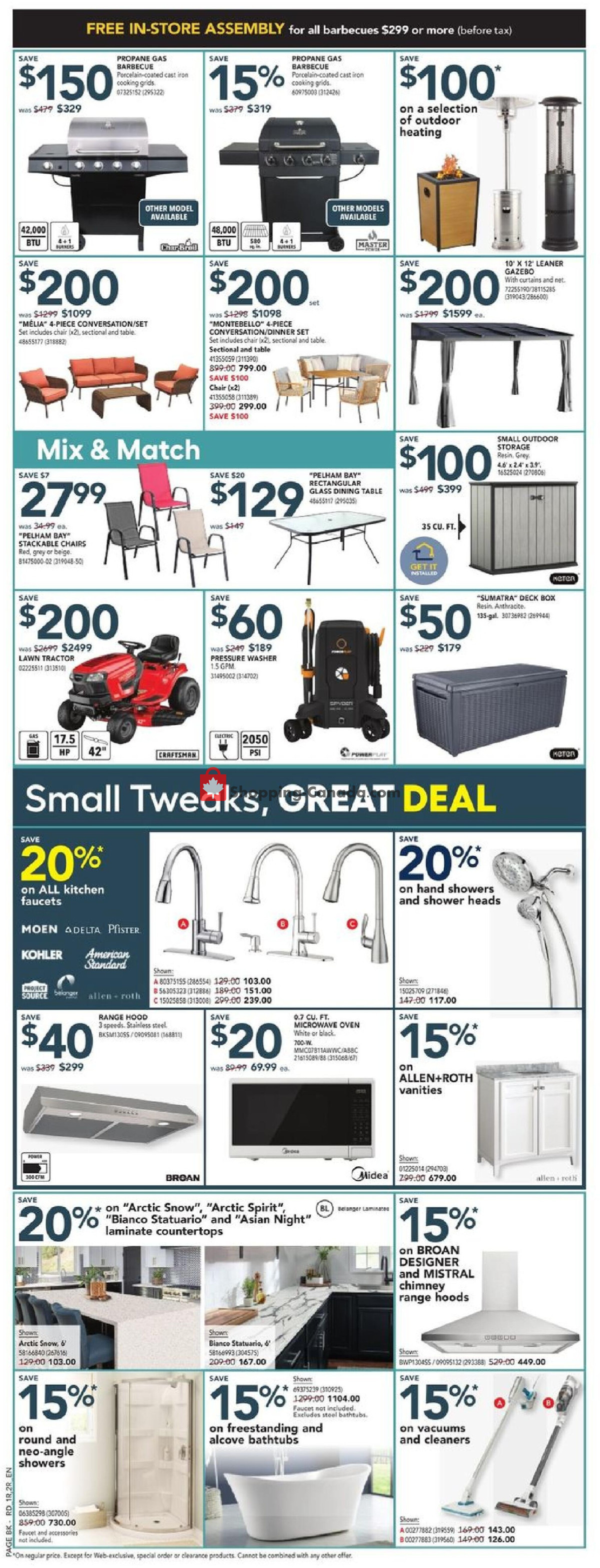 Réno Dépôt flyer from Thursday March 7, 2024 to Wednesday March 20, 2024 - page 2