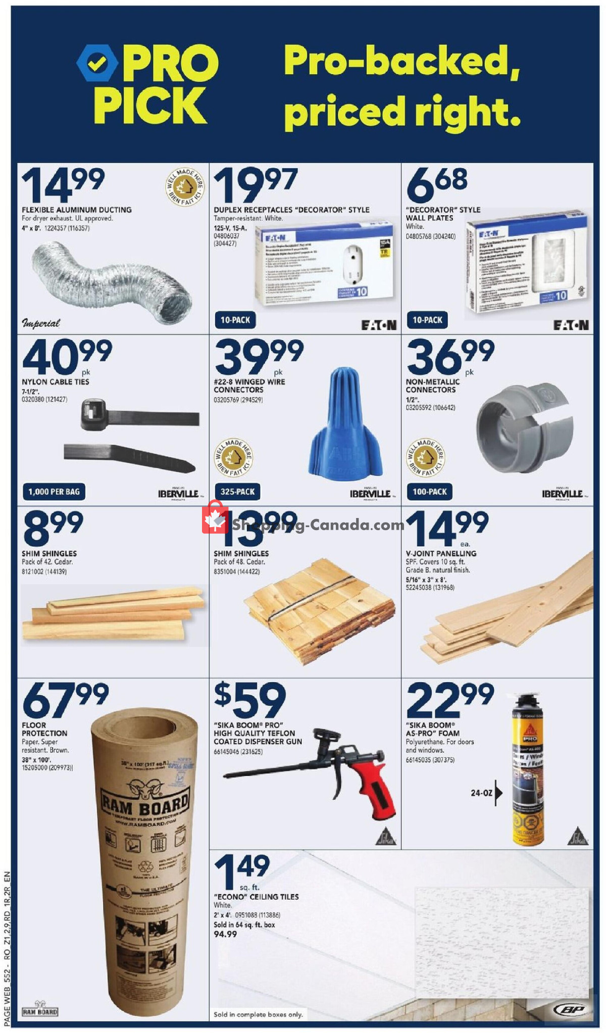 Réno Dépôt flyer from Thursday March 7, 2024 to Wednesday March 20, 2024 - page 4