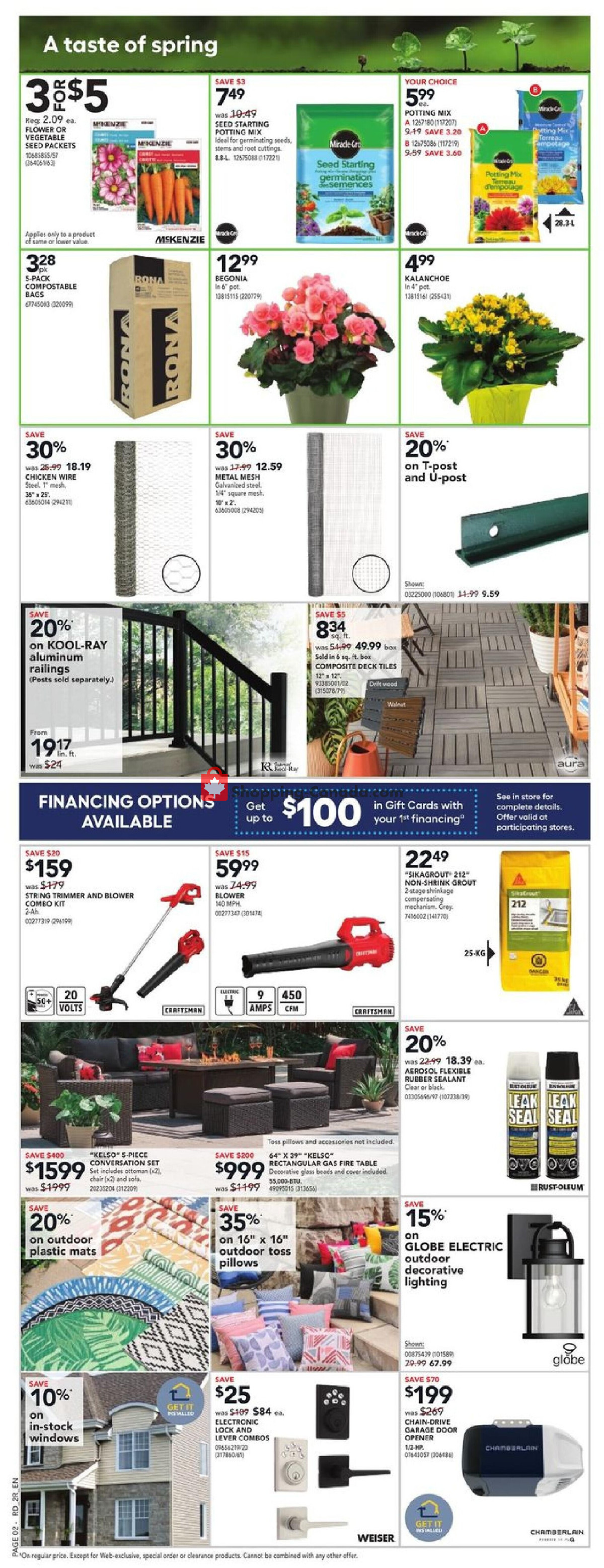 Réno Dépôt flyer from Thursday March 7, 2024 to Wednesday March 20, 2024 - page 5