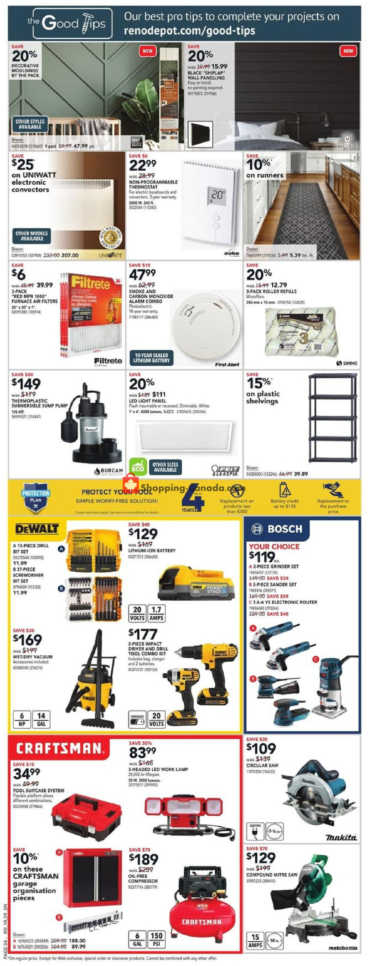 Réno Dépôt flyer from Thursday March 7, 2024 to Wednesday March 20, 2024 - page 7