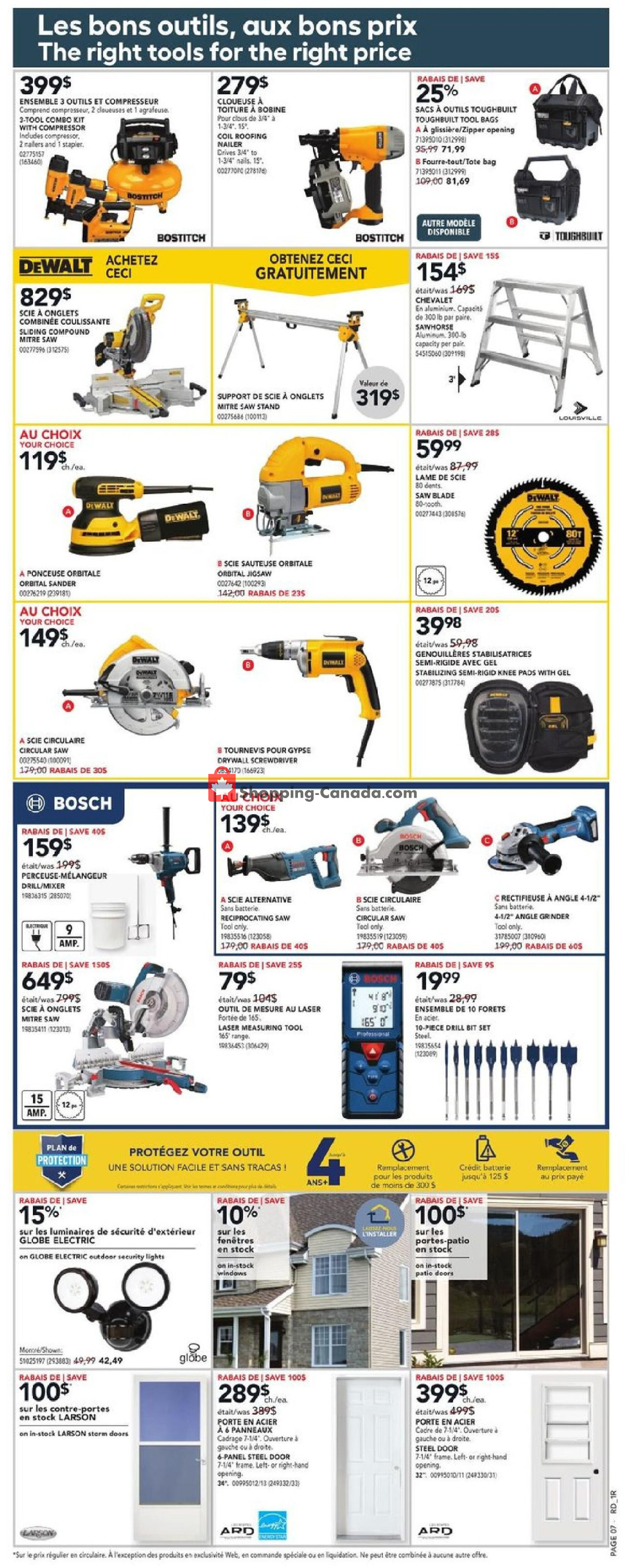 Réno Dépôt flyer from Thursday May 23, 2024 to Wednesday May 29, 2024 - page 10