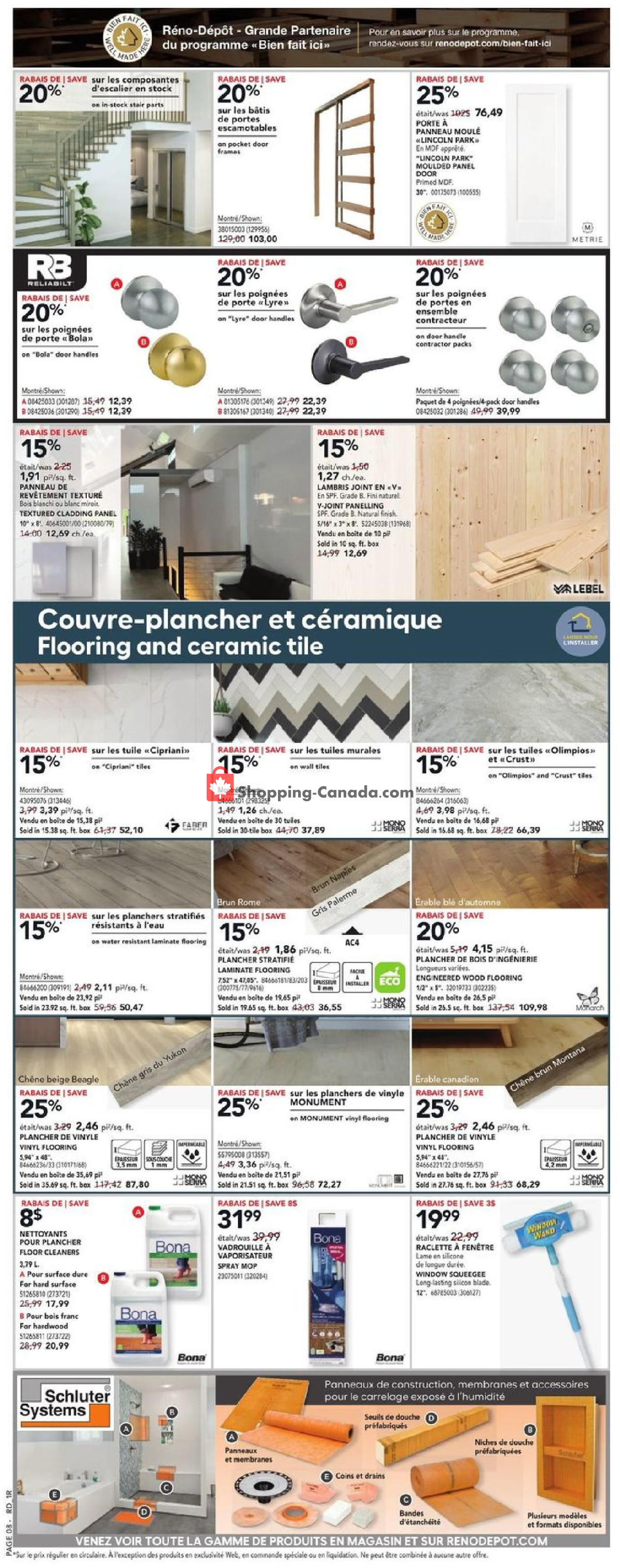 Réno Dépôt flyer from Thursday May 23, 2024 to Wednesday May 29, 2024 - page 11