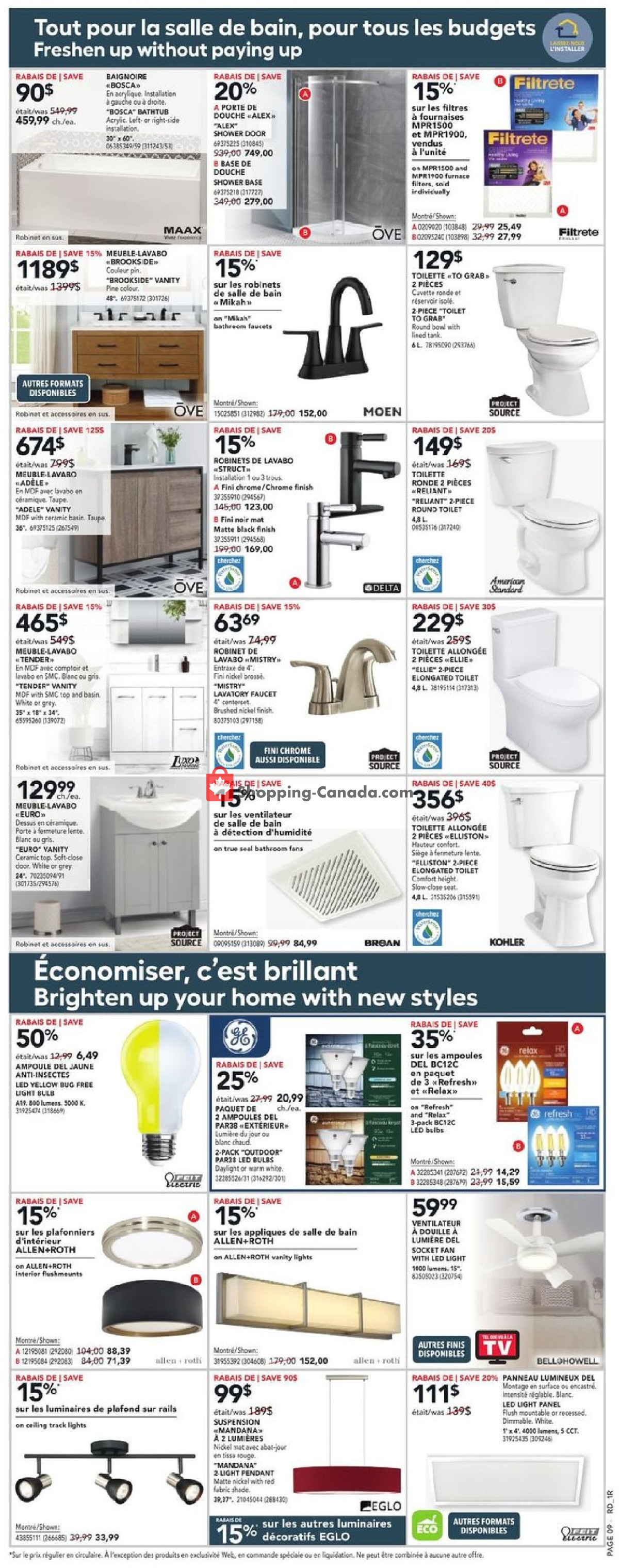 Réno Dépôt flyer from Thursday May 23, 2024 to Wednesday May 29, 2024 - page 12