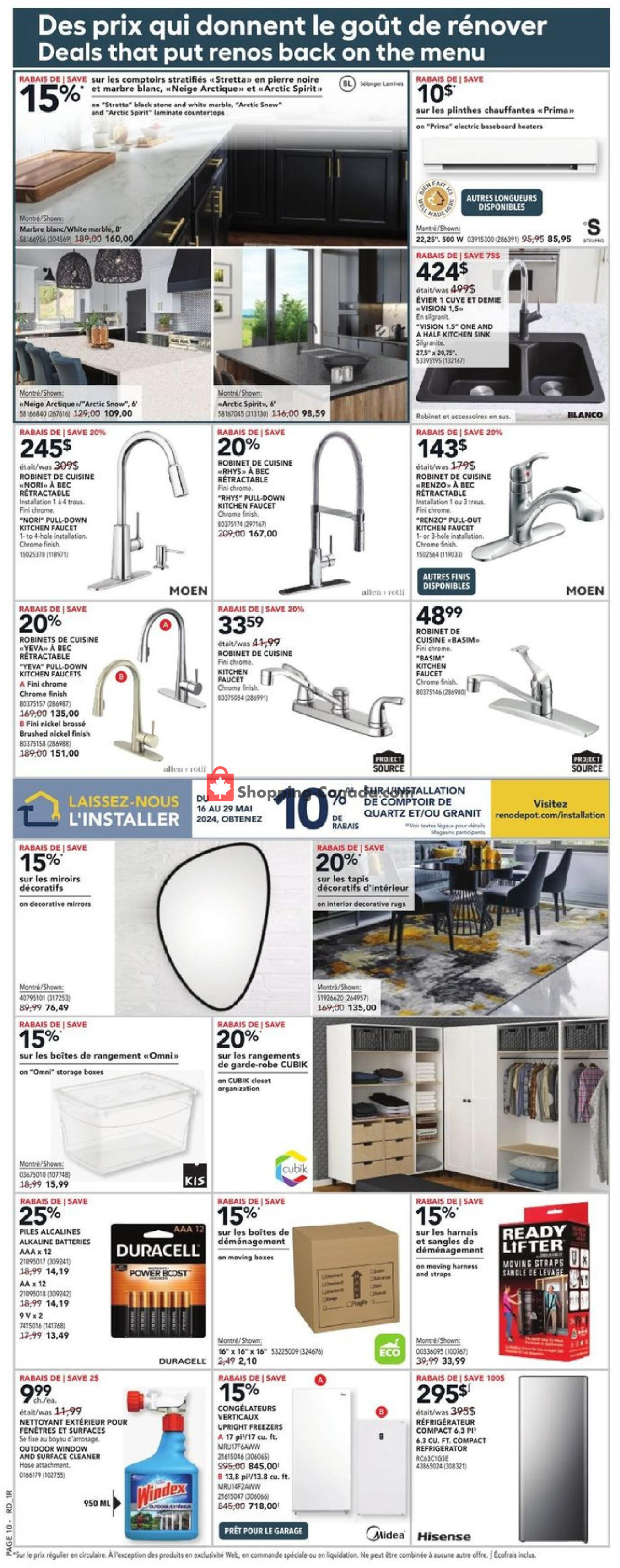 Réno Dépôt flyer from Thursday May 23, 2024 to Wednesday May 29, 2024 - page 13