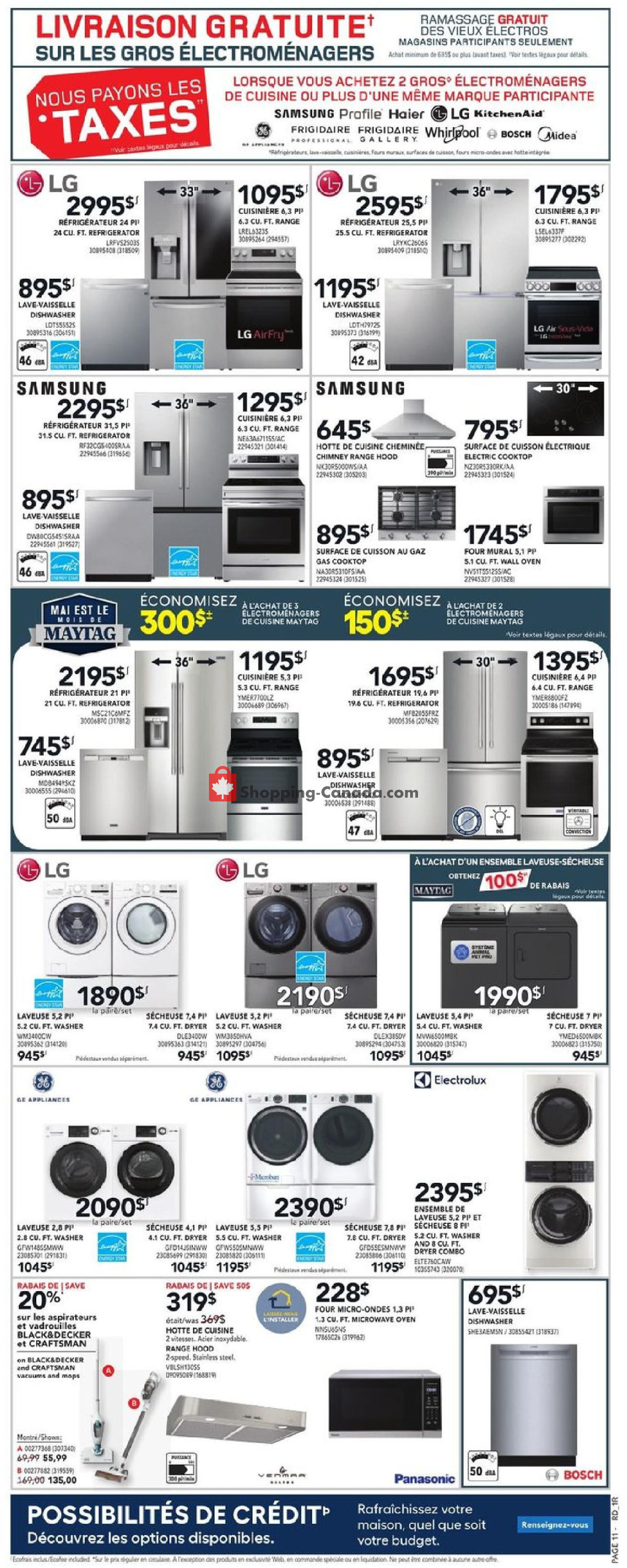 Réno Dépôt flyer from Thursday May 23, 2024 to Wednesday May 29, 2024 - page 14