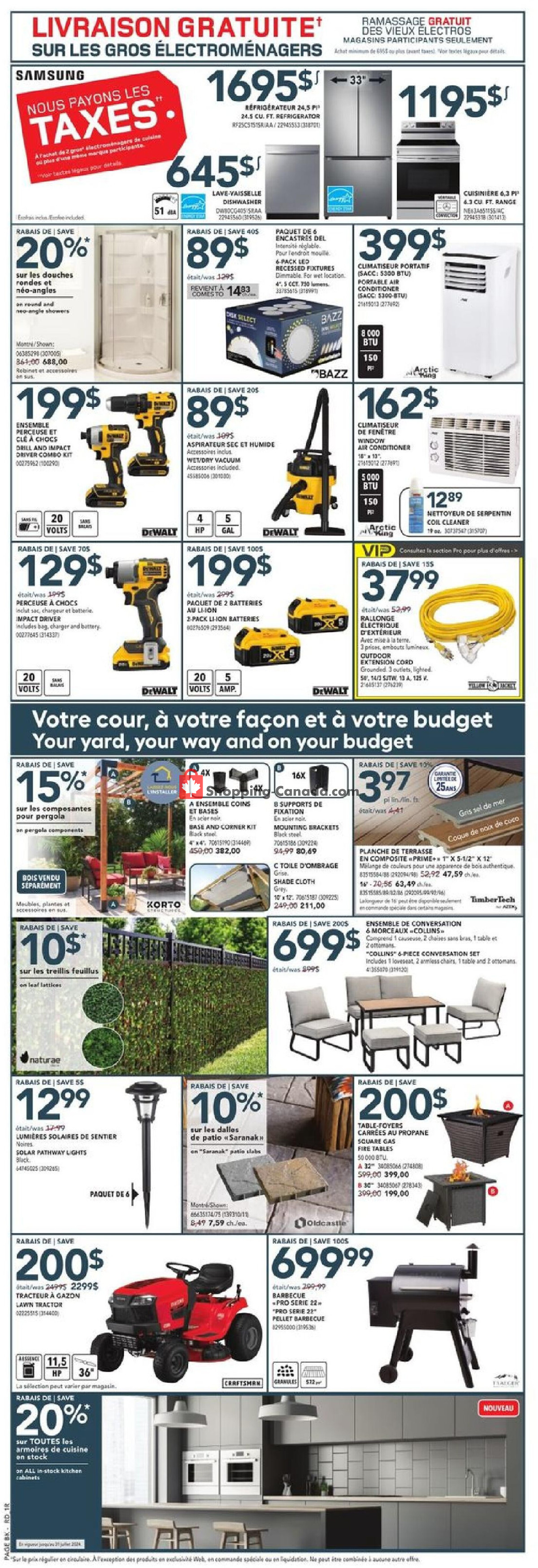 Réno Dépôt flyer from Thursday May 23, 2024 to Wednesday May 29, 2024 - page 4