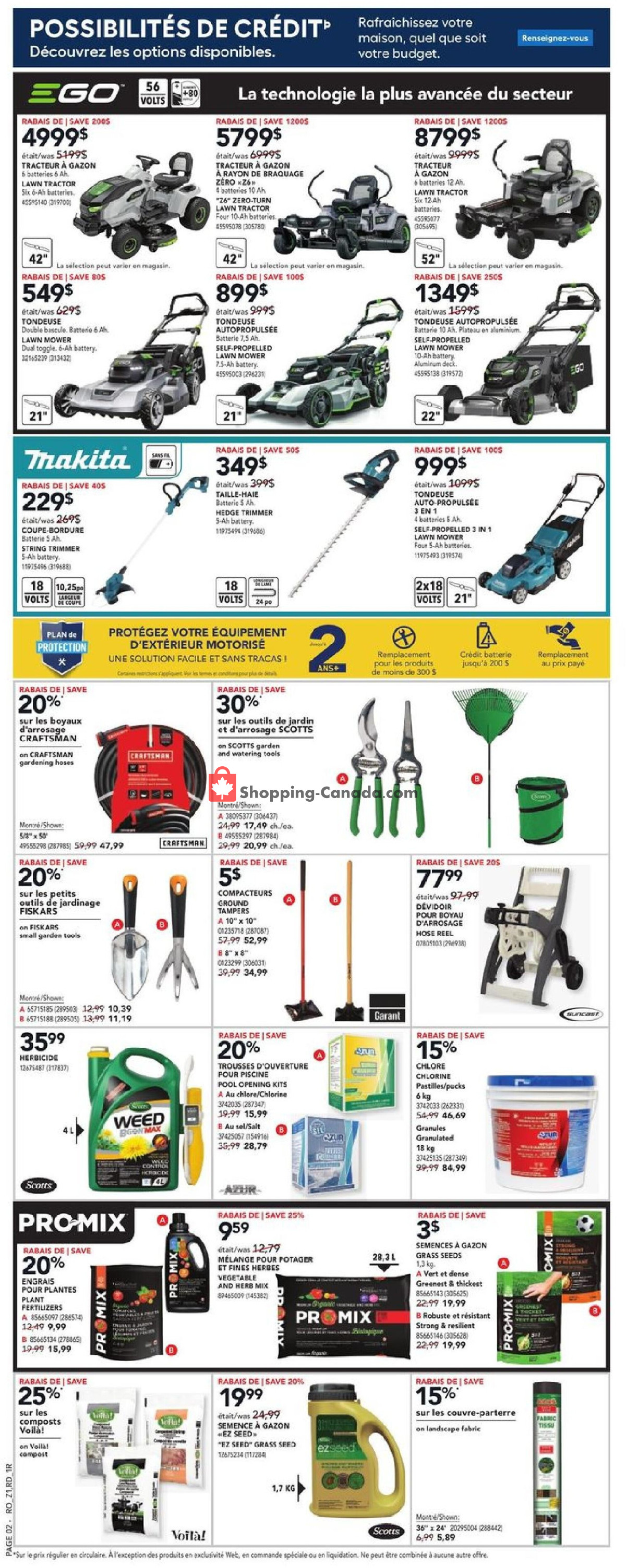 Réno Dépôt flyer from Thursday May 23, 2024 to Wednesday May 29, 2024 - page 5