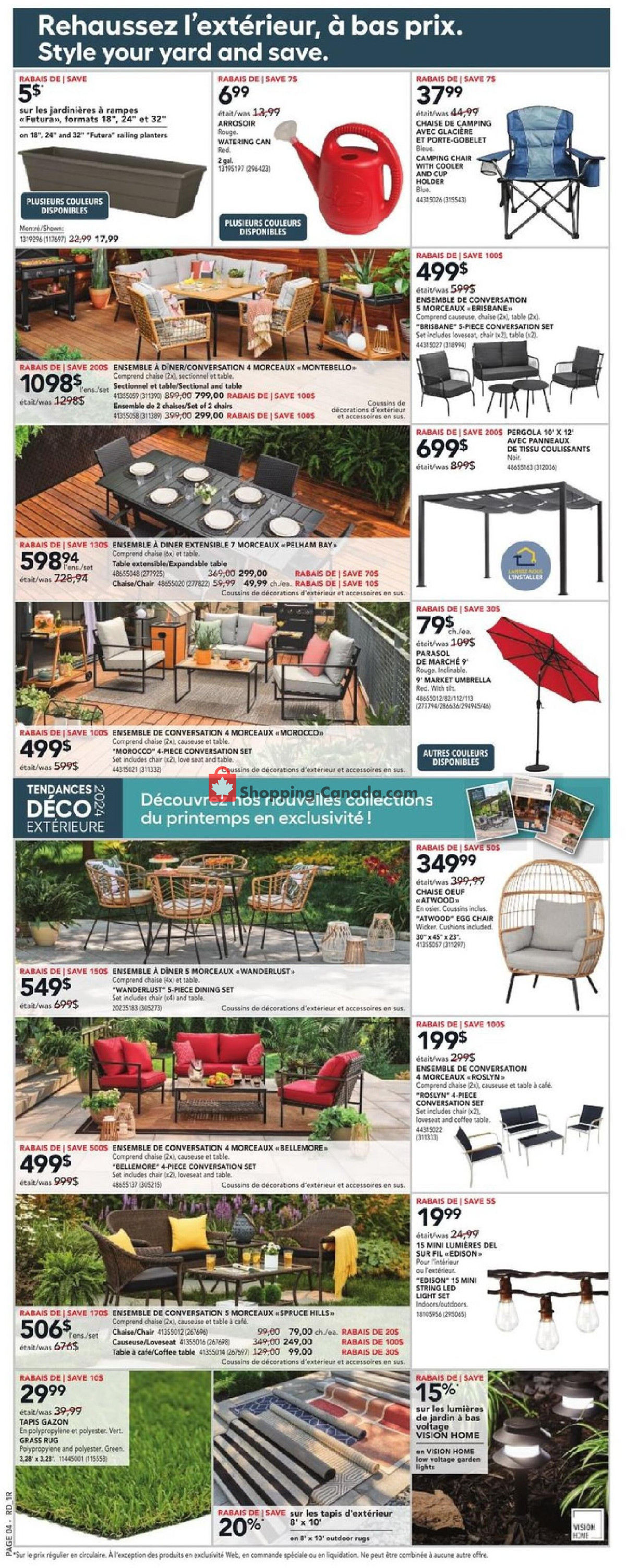 Réno Dépôt flyer from Thursday May 23, 2024 to Wednesday May 29, 2024 - page 7