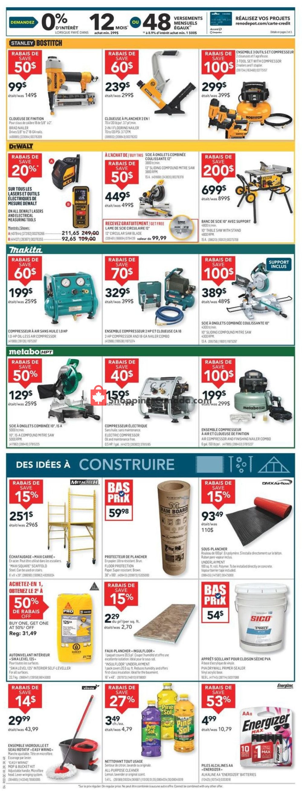 Réno Dépôt flyer from Thursday February 6, 2020 to Wednesday February 12, 2020 - page 4