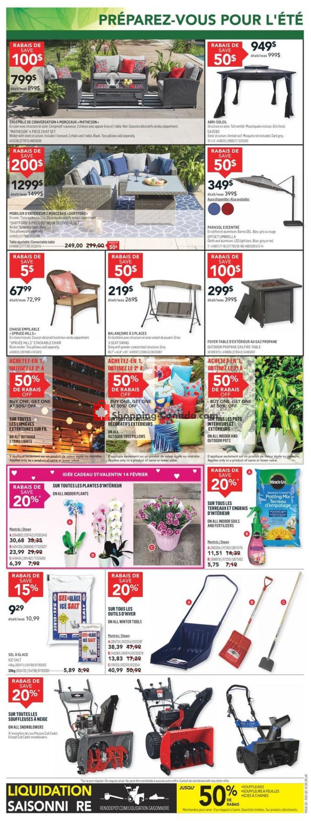 Réno Dépôt flyer from Thursday February 6, 2020 to Wednesday February 12, 2020 - page 5
