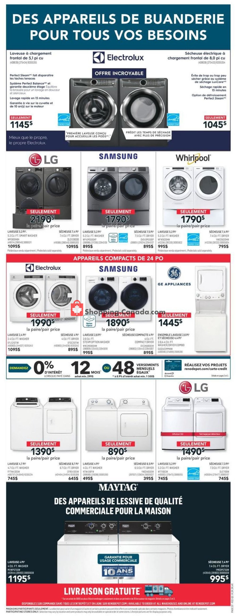 Réno Dépôt flyer from Thursday February 6, 2020 to Wednesday February 12, 2020 - page 7