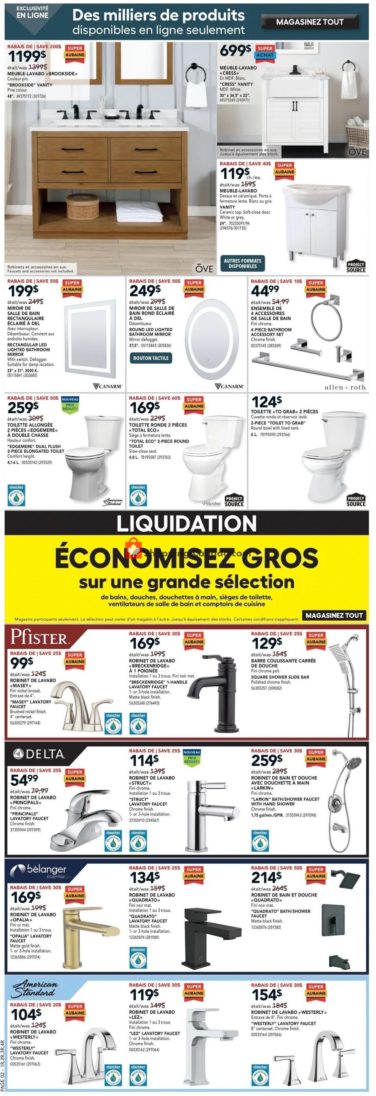 Réno Dépôt flyer from Thursday January 19, 2023 to Wednesday January 25, 2023 - page 3