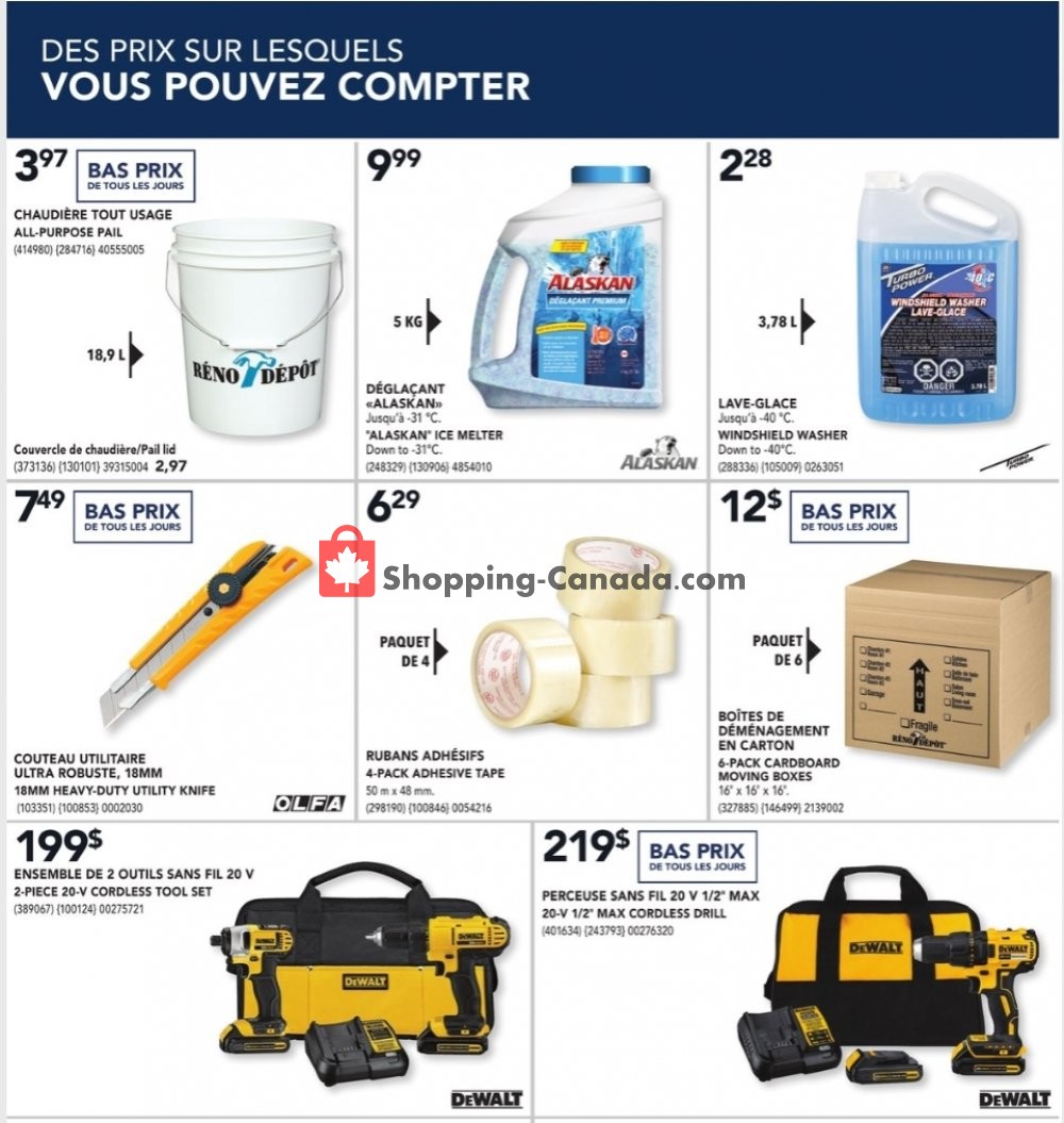 Réno Dépôt flyer from Thursday January 21, 2021 to Wednesday January 27, 2021 - page 2