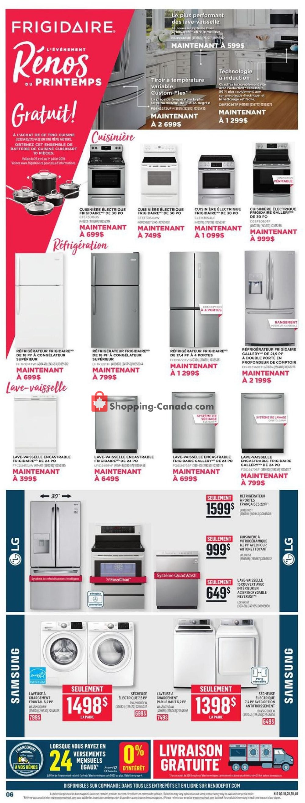 Réno Dépôt flyer from Thursday May 16, 2019 to Wednesday May 22, 2019 - page 6