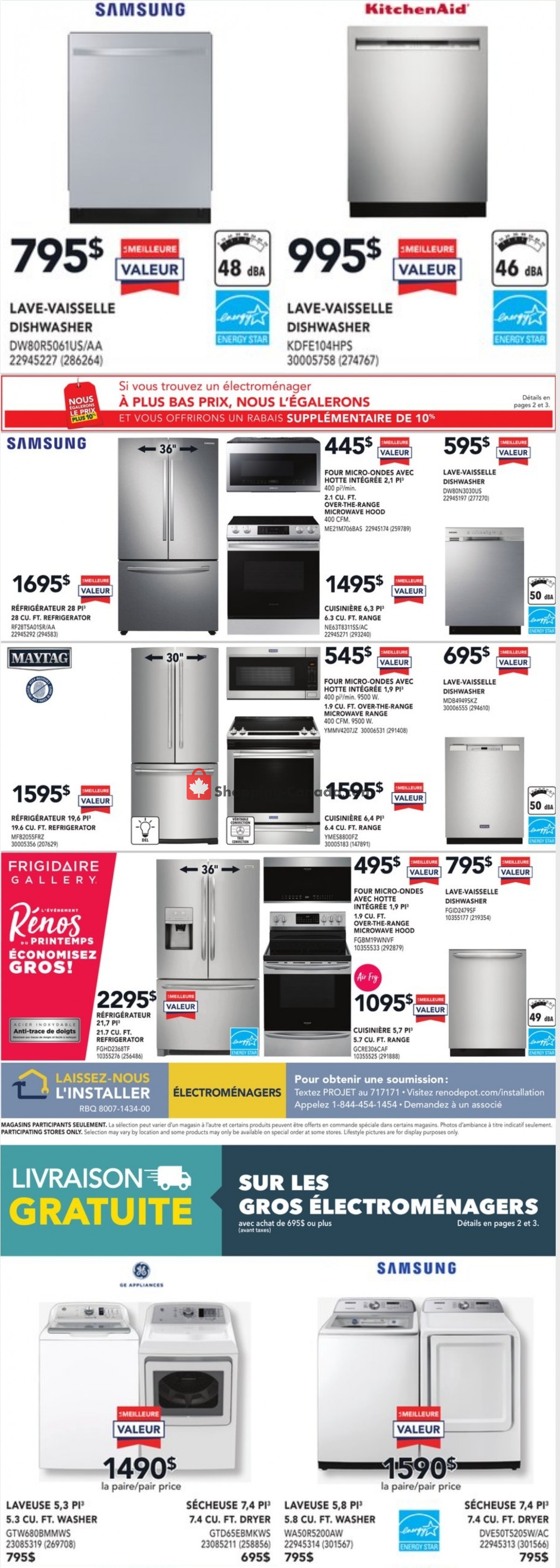 Réno Dépôt flyer from Thursday May 6, 2021 to Wednesday May 12, 2021 - page 10