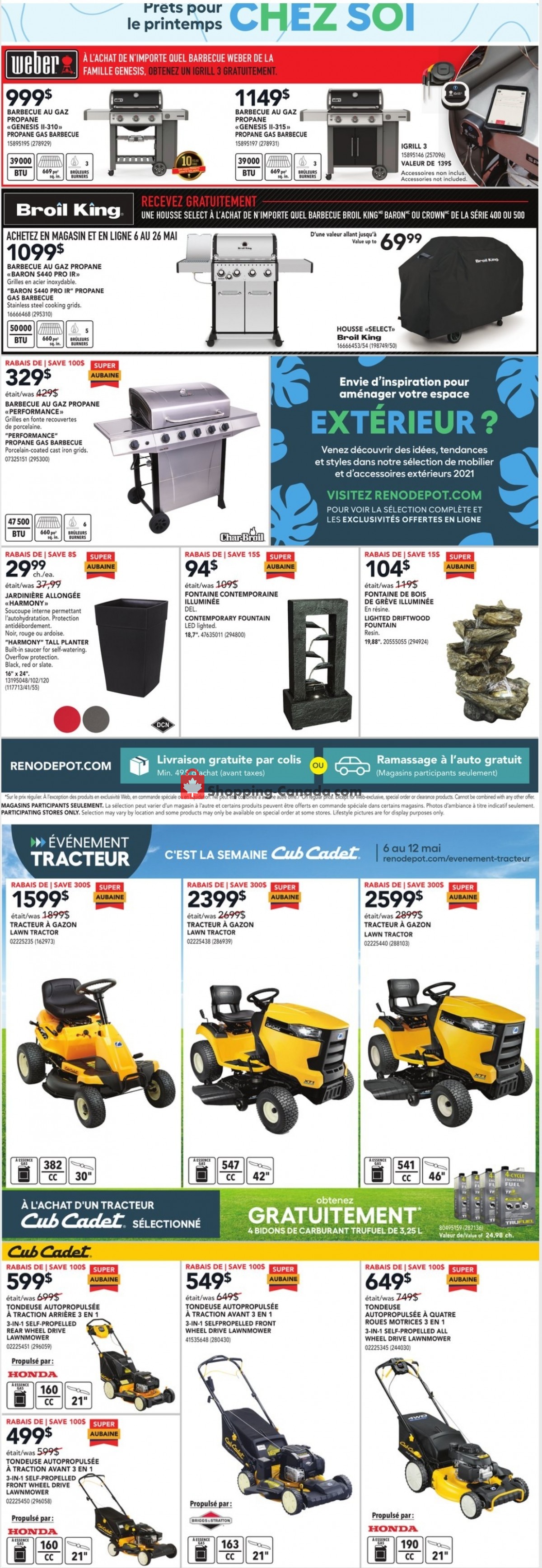 Réno Dépôt flyer from Thursday May 6, 2021 to Wednesday May 12, 2021 - page 5