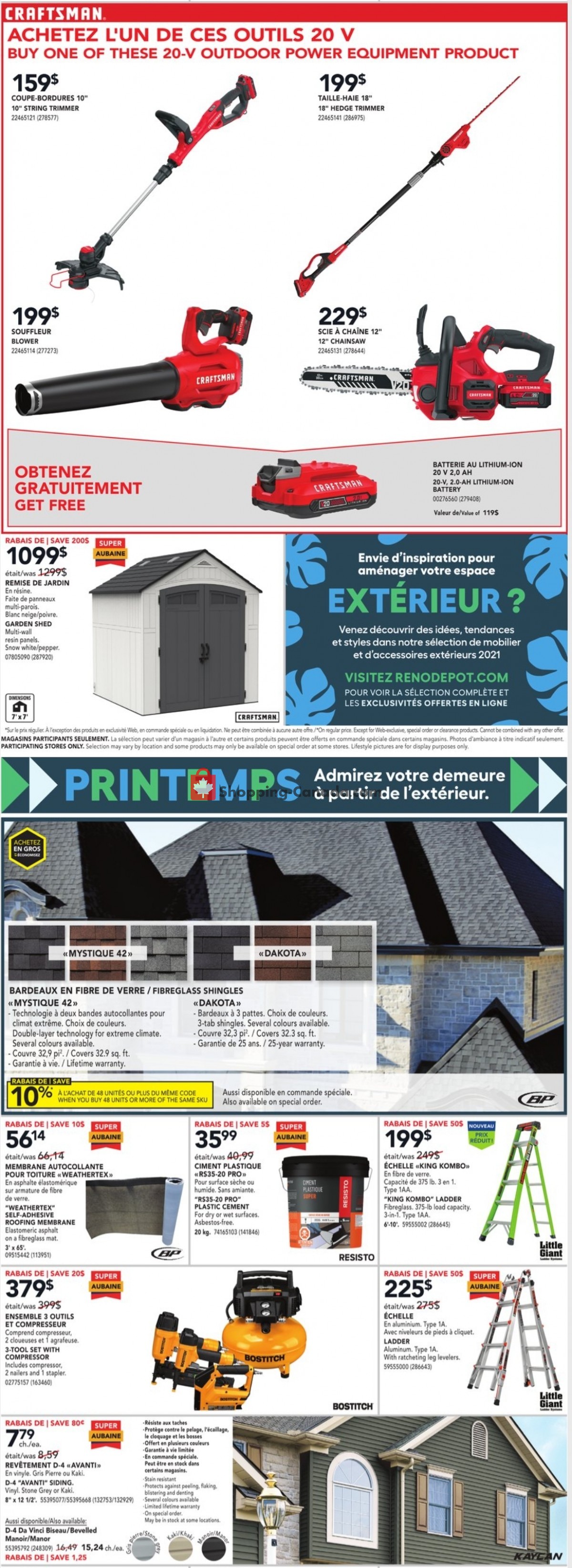 Réno Dépôt flyer from Thursday May 6, 2021 to Wednesday May 12, 2021 - page 6
