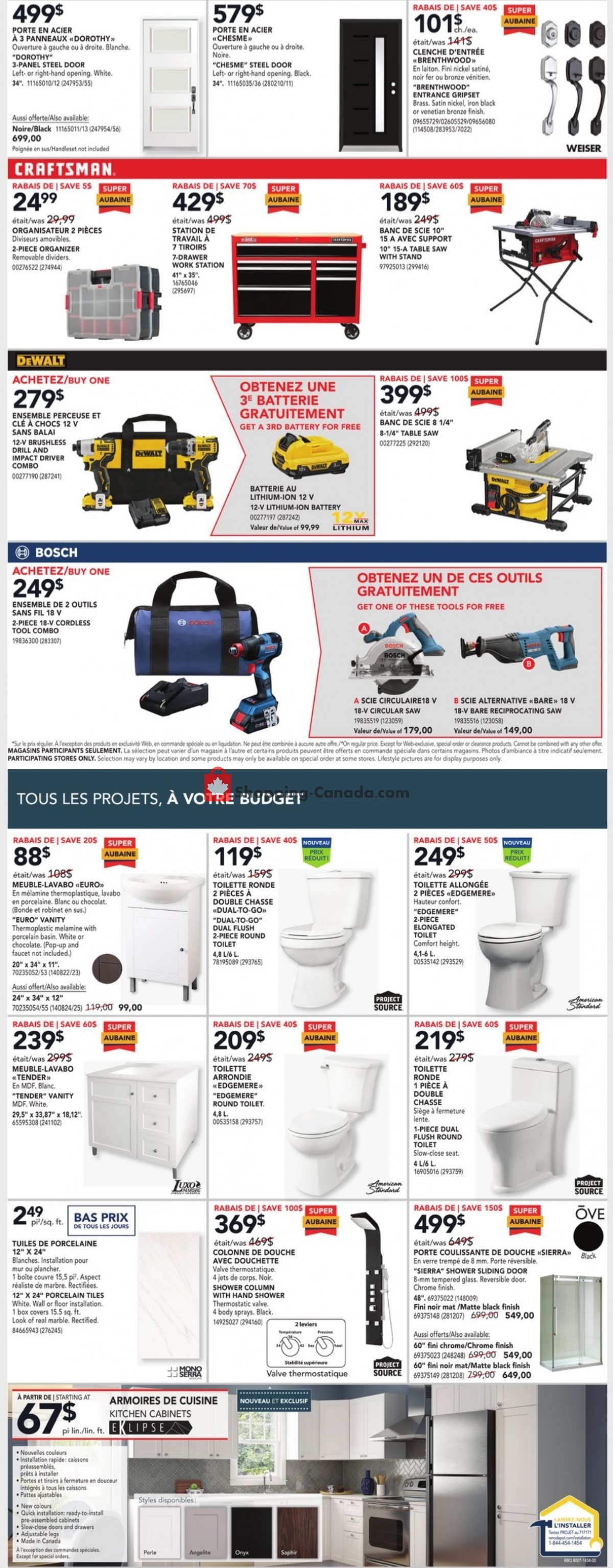 Réno Dépôt flyer from Thursday May 6, 2021 to Wednesday May 12, 2021 - page 7