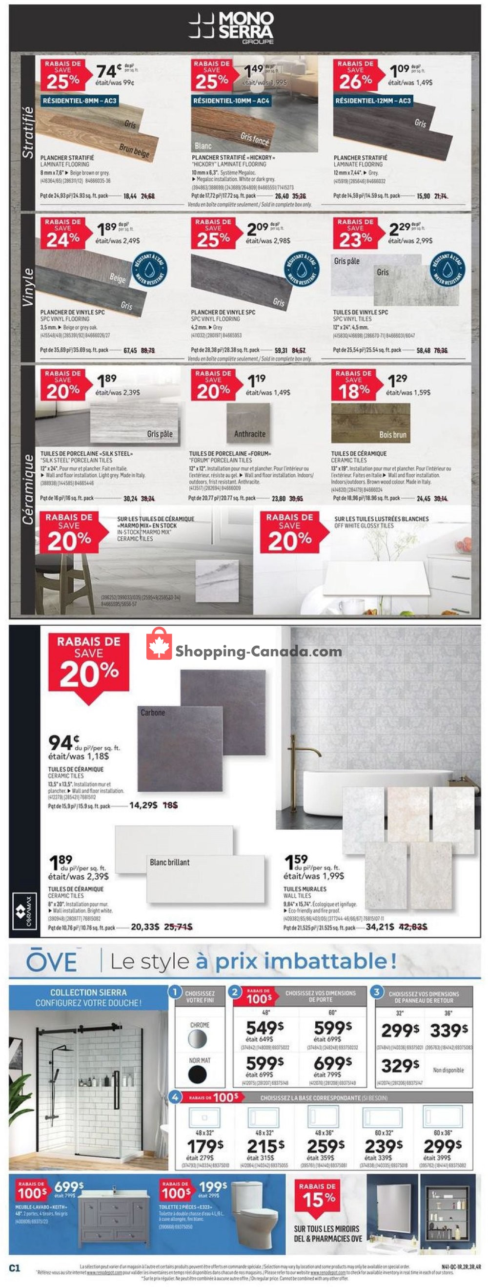 Réno Dépôt flyer from Thursday November 7, 2019 to Wednesday November 13, 2019 - page 2