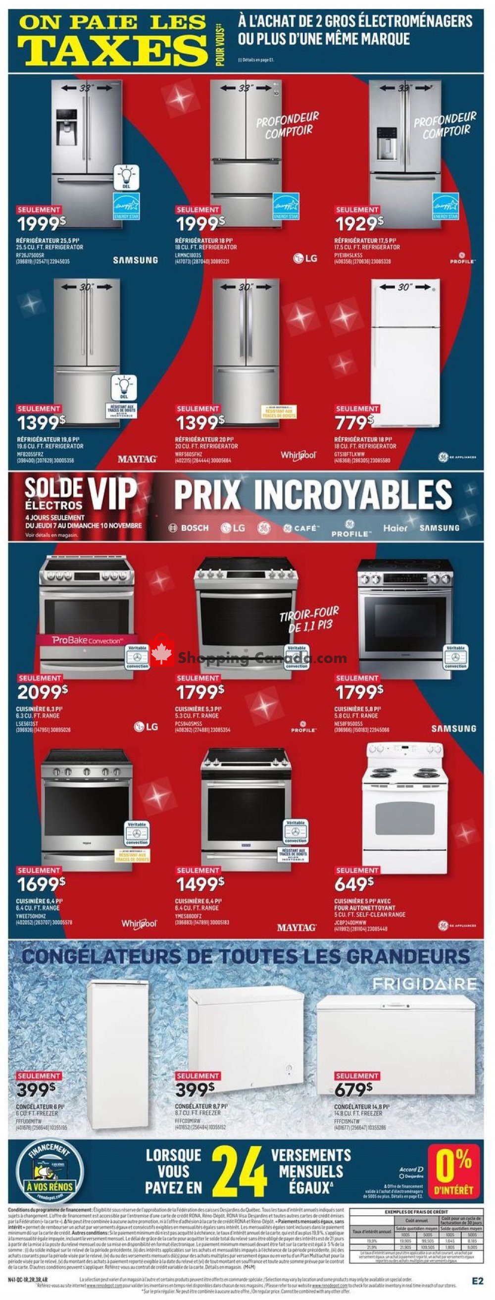 Réno Dépôt flyer from Thursday November 7, 2019 to Wednesday November 13, 2019 - page 5