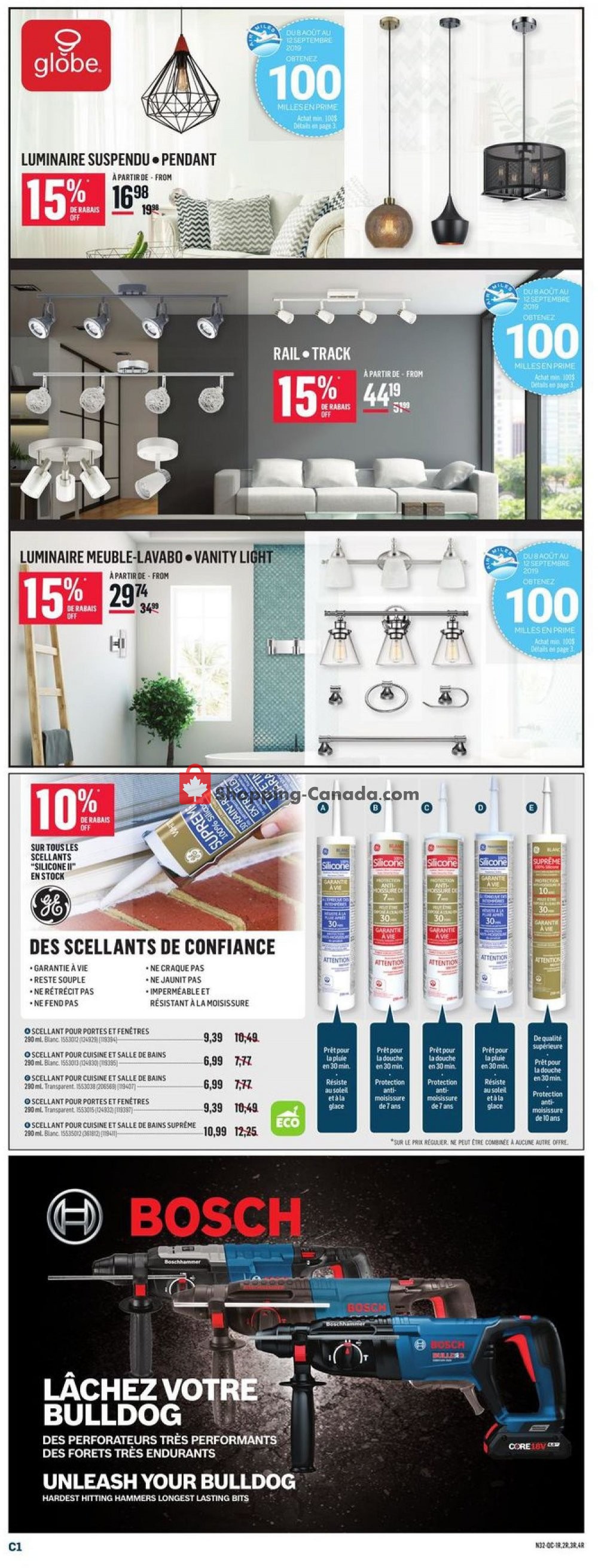 Réno Dépôt flyer from Thursday September 5, 2019 to Wednesday September 11, 2019 - page 6