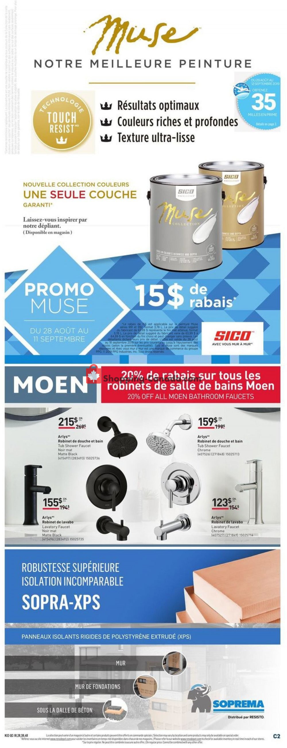 Réno Dépôt flyer from Thursday September 5, 2019 to Wednesday September 11, 2019 - page 7