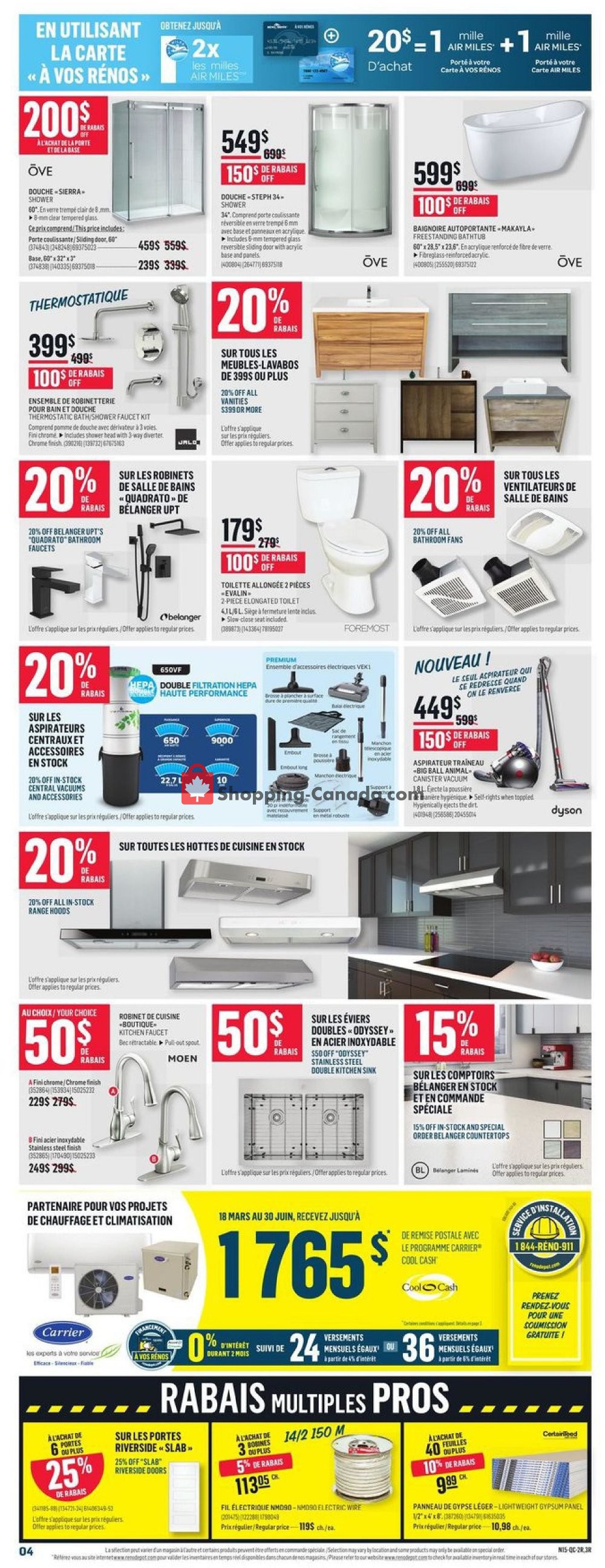 Réno Dépôt flyer from Thursday May 9, 2019 to Wednesday May 15, 2019 - page 4