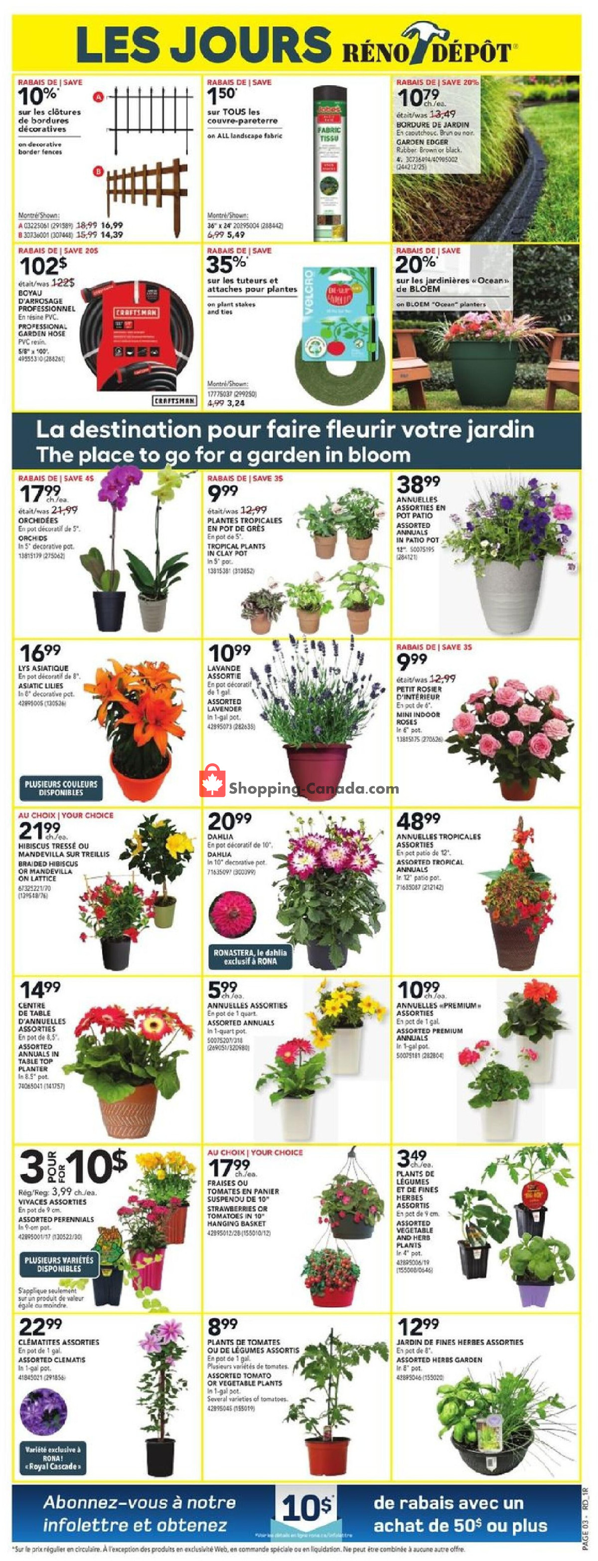 Réno Dépôt flyer from Thursday May 9, 2024 to Wednesday May 15, 2024 - page 4