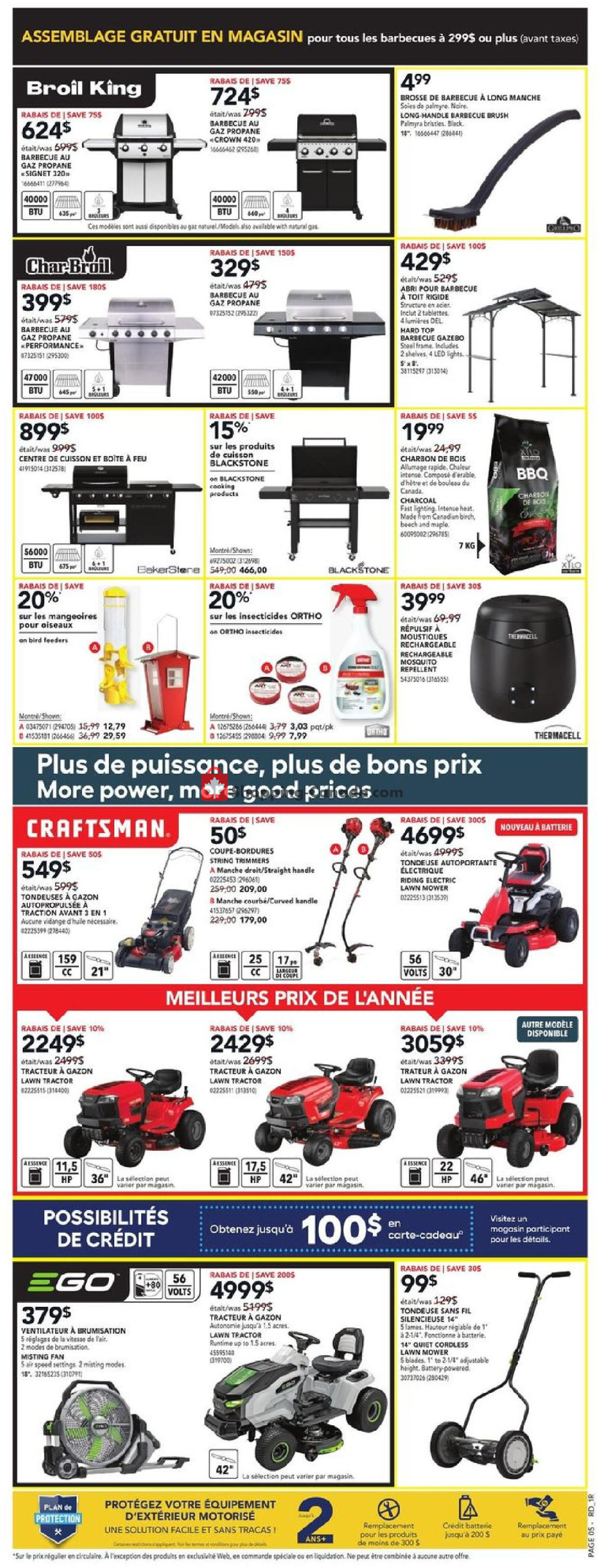 Réno Dépôt flyer from Thursday May 9, 2024 to Wednesday May 15, 2024 - page 6