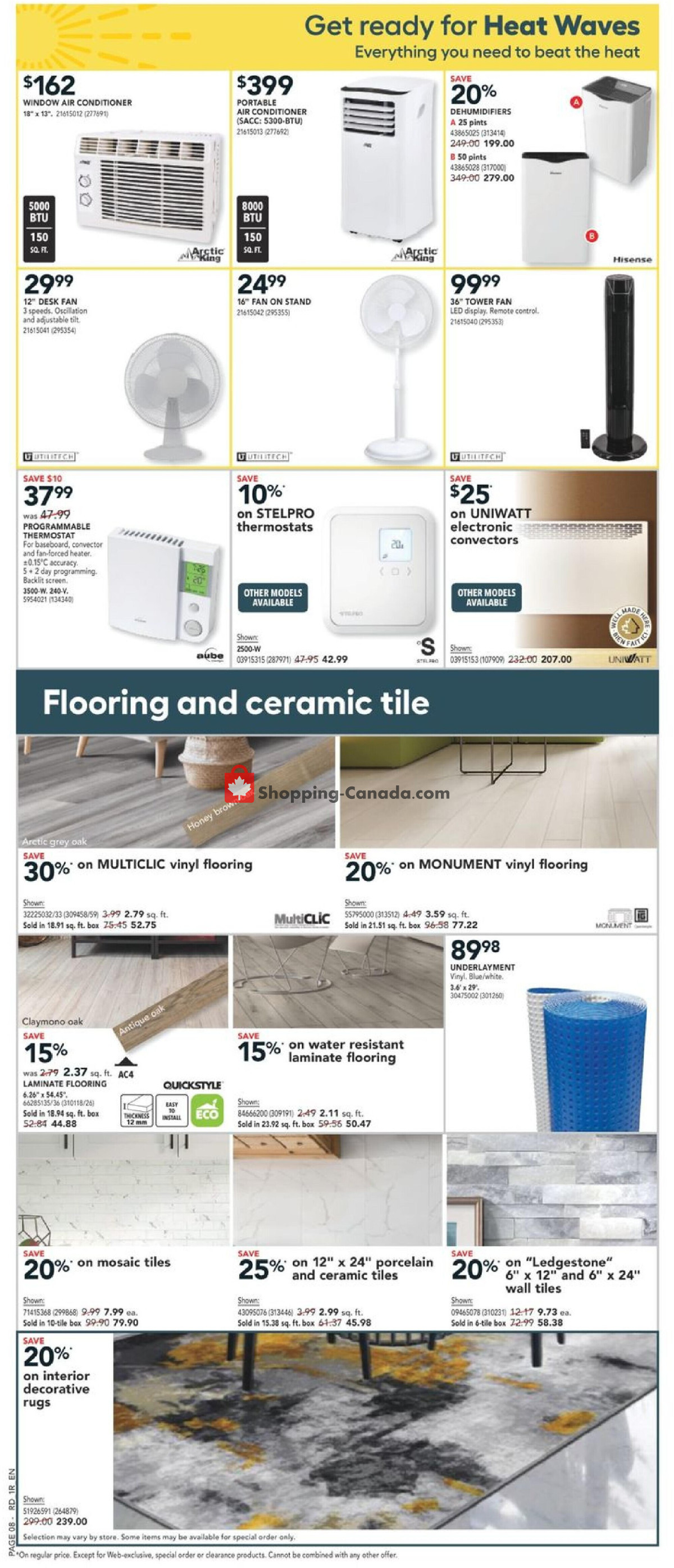 Réno Dépôt flyer from Thursday April 25, 2024 to Wednesday May 1, 2024 - page 11