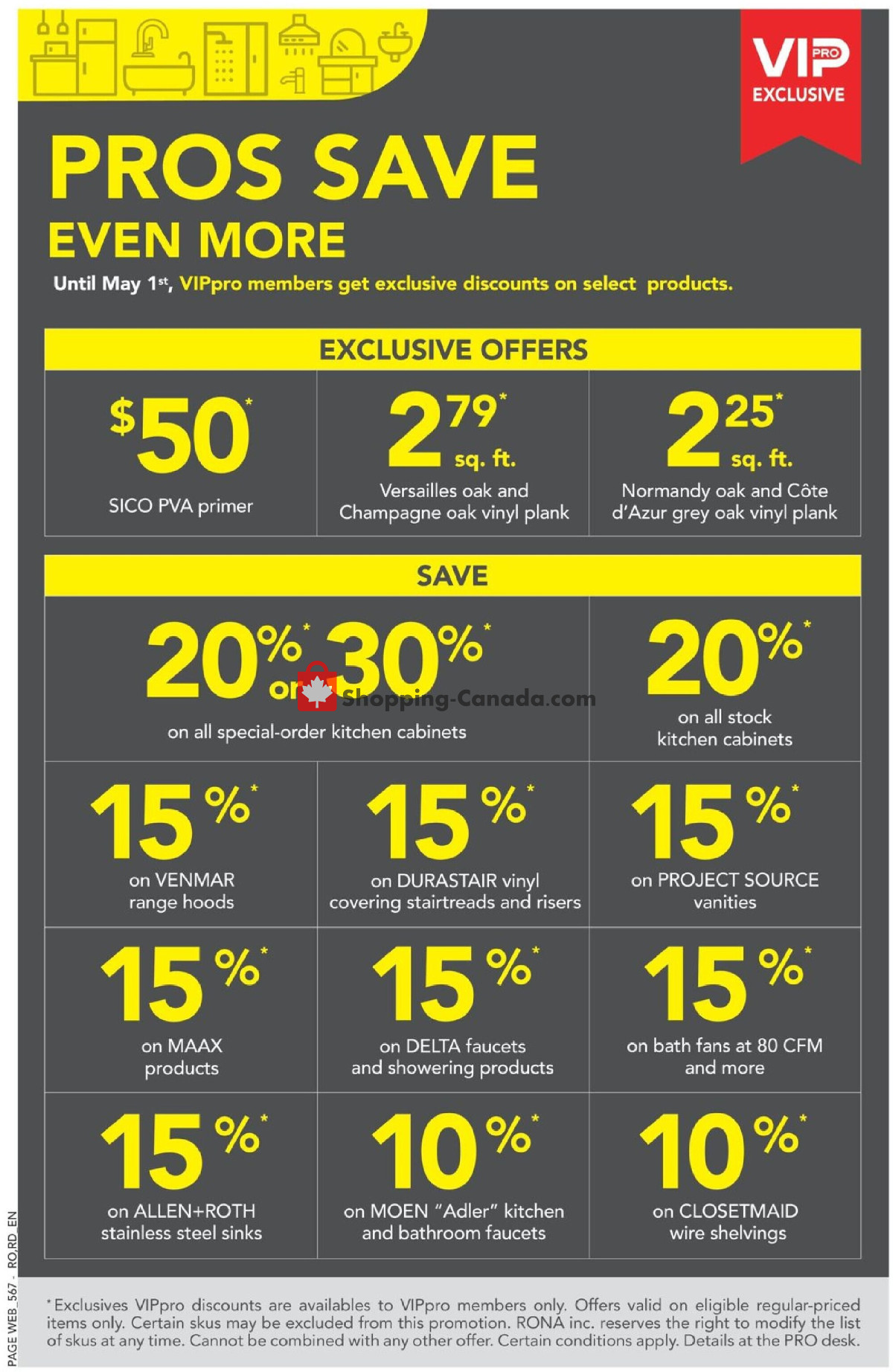 Réno Dépôt flyer from Thursday April 25, 2024 to Wednesday May 1, 2024 - page 15