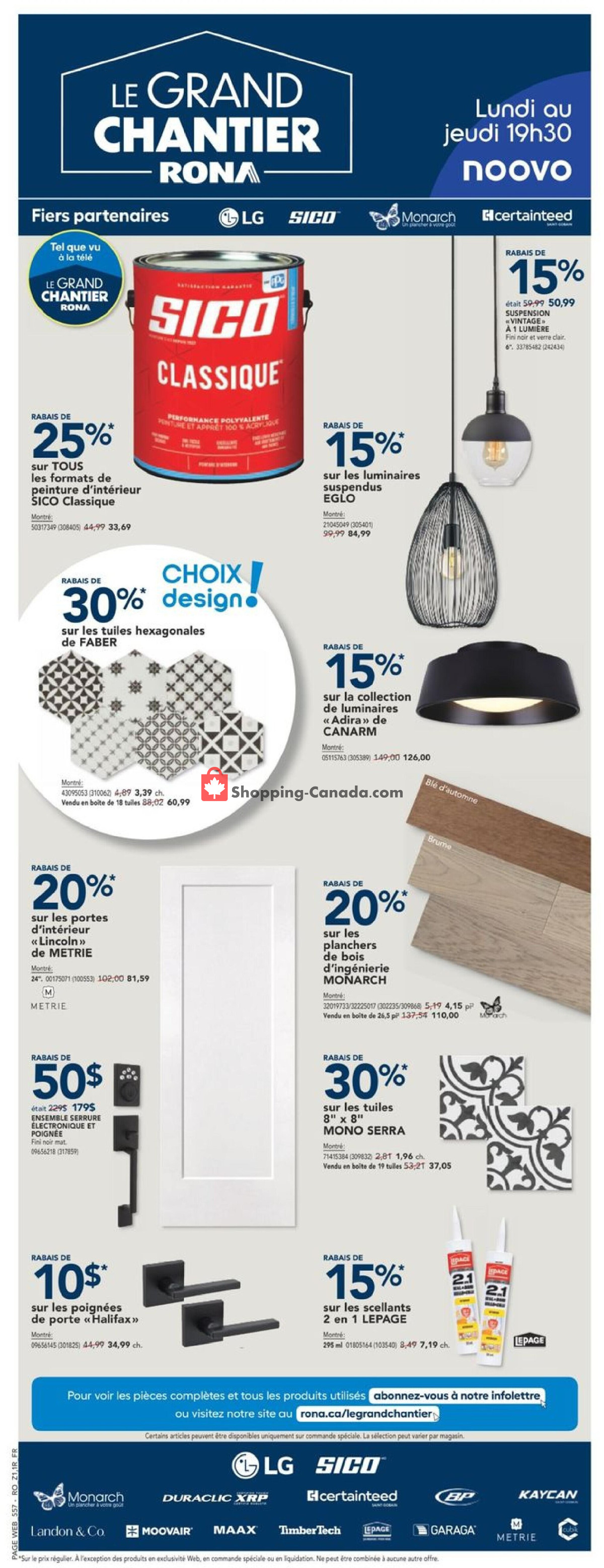 Réno Dépôt flyer from Thursday April 25, 2024 to Wednesday May 1, 2024 - page 18