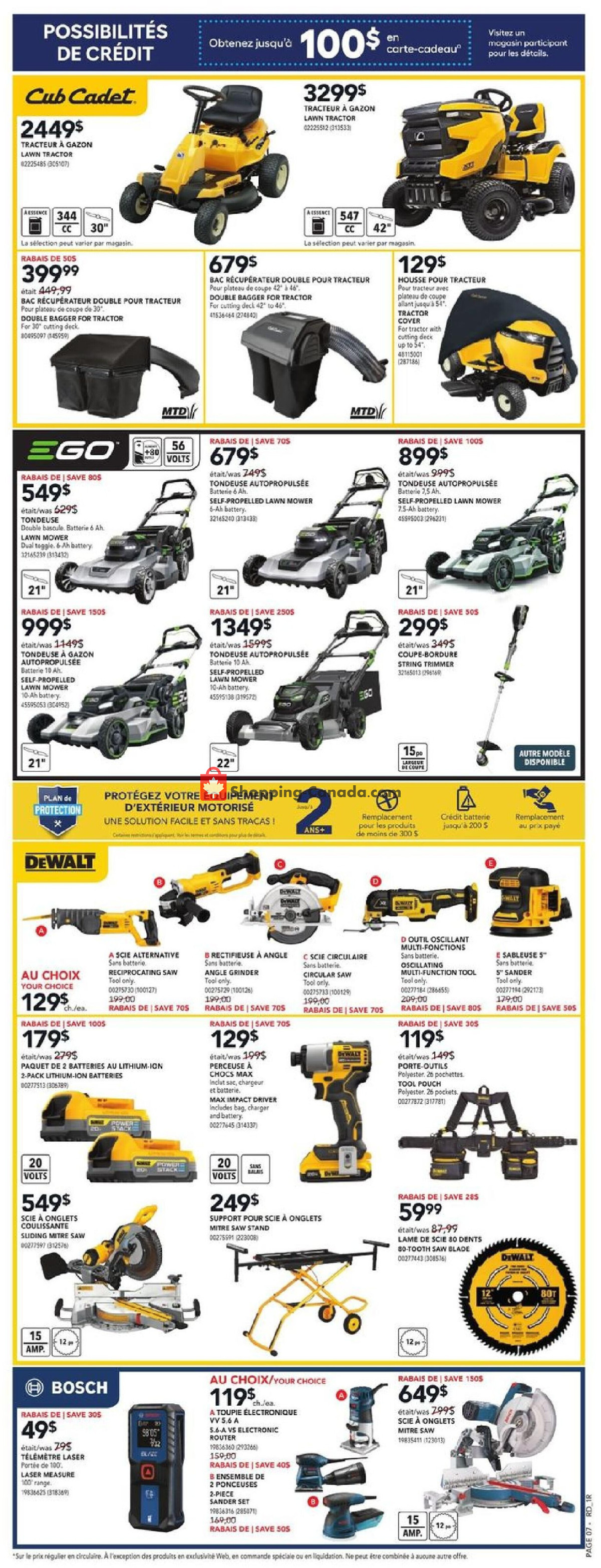 Réno Dépôt flyer from Thursday May 2, 2024 to Wednesday May 8, 2024 - page 10