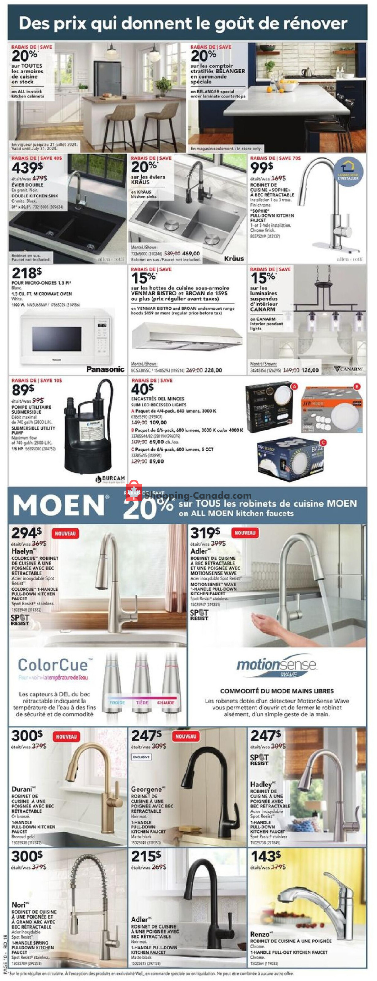 Réno Dépôt flyer from Thursday May 2, 2024 to Wednesday May 8, 2024 - page 13