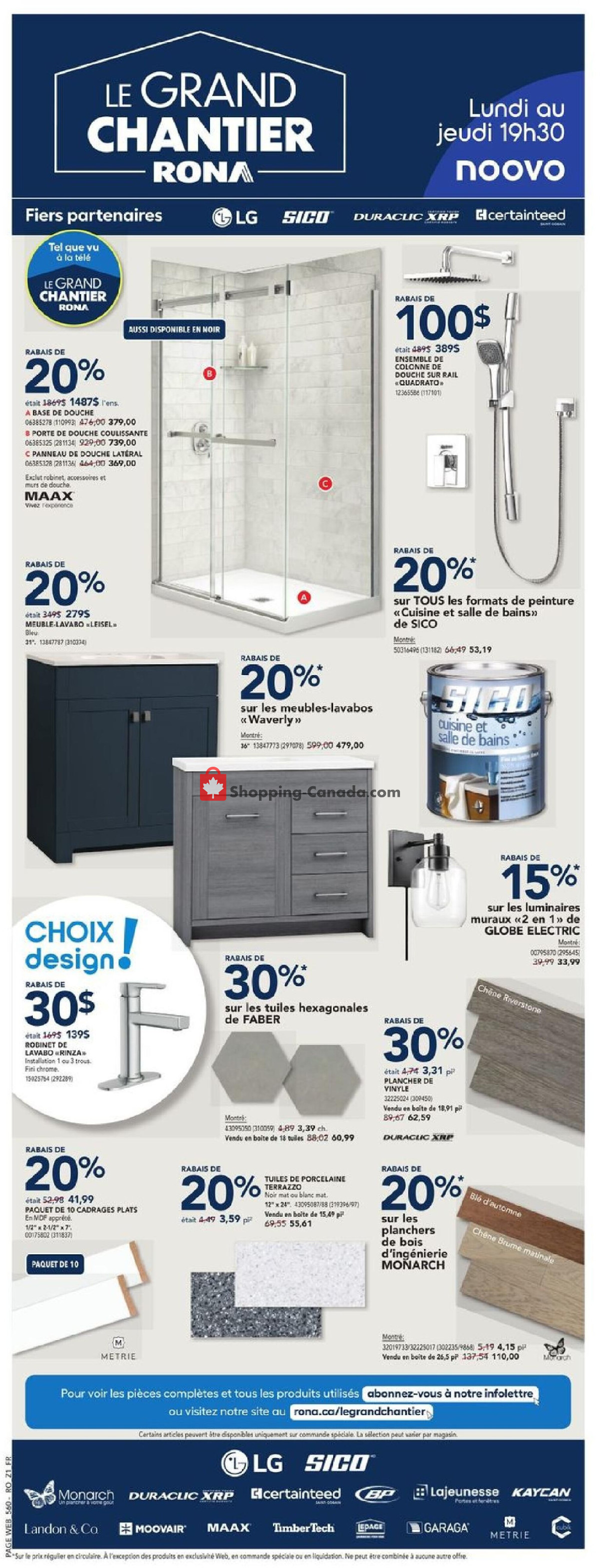 Réno Dépôt flyer from Thursday May 2, 2024 to Wednesday May 8, 2024 - page 17