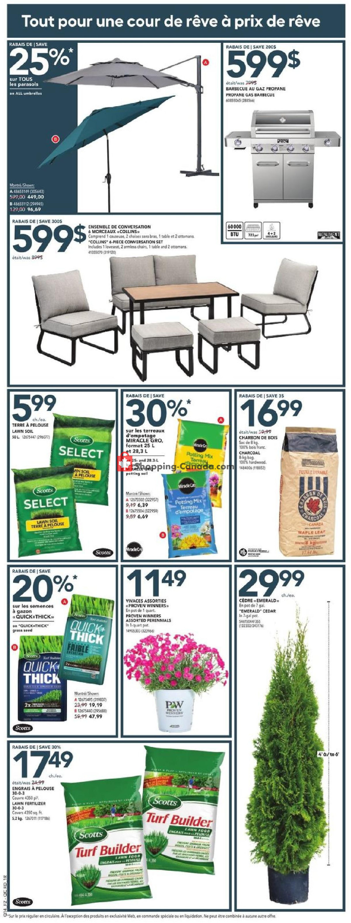 Réno Dépôt flyer from Thursday May 2, 2024 to Wednesday May 8, 2024 - page 3