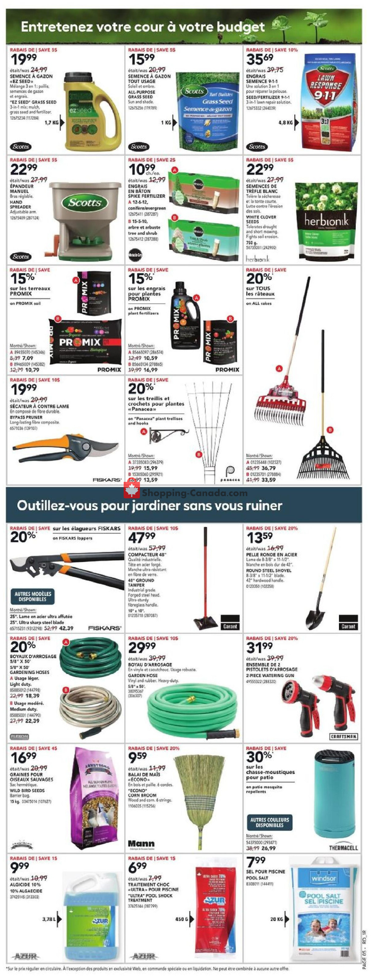 Réno Dépôt flyer from Thursday May 2, 2024 to Wednesday May 8, 2024 - page 8