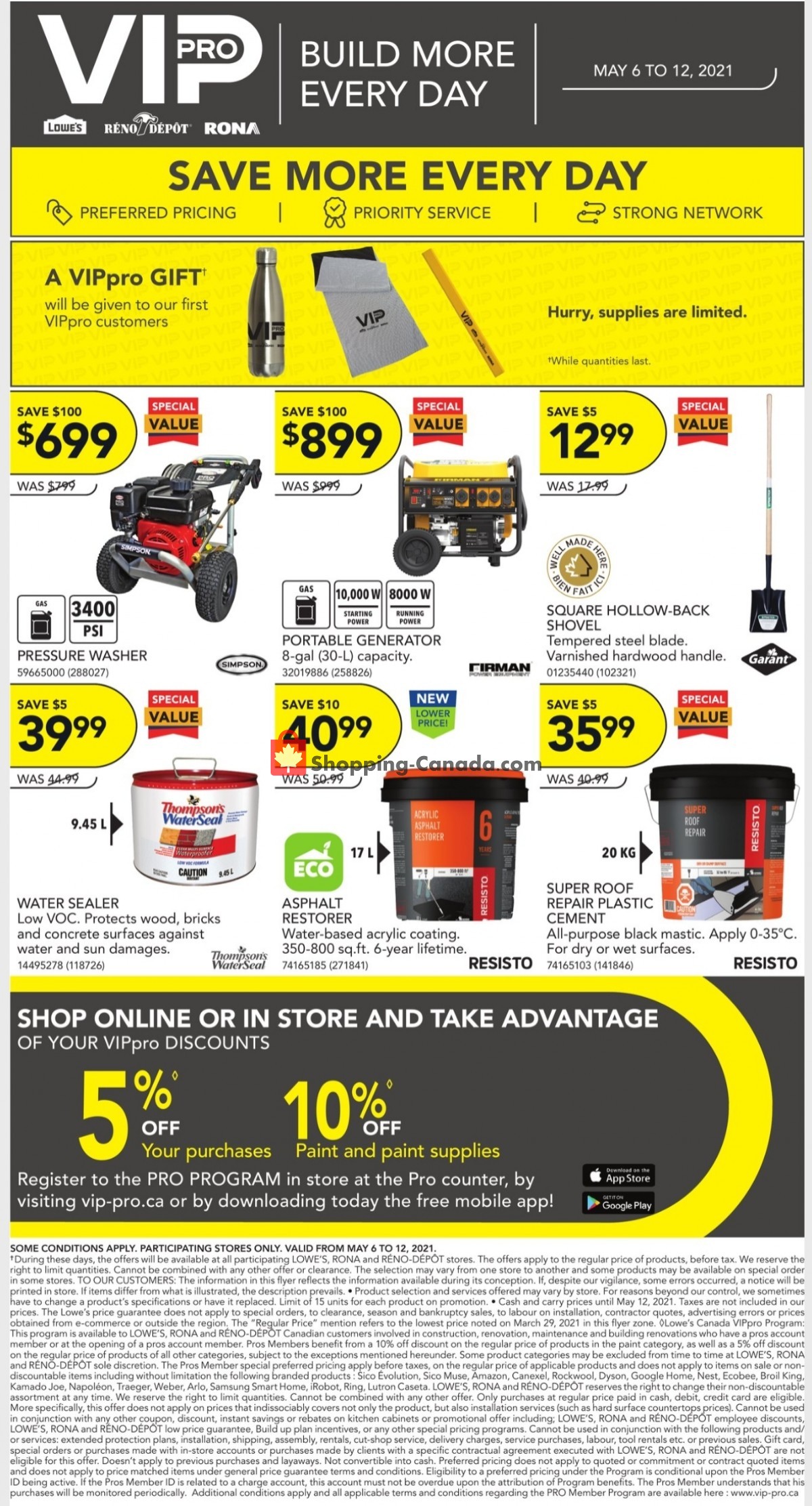 Réno Dépôt flyer from Thursday May 6, 2021 to Wednesday May 12, 2021 - page 3