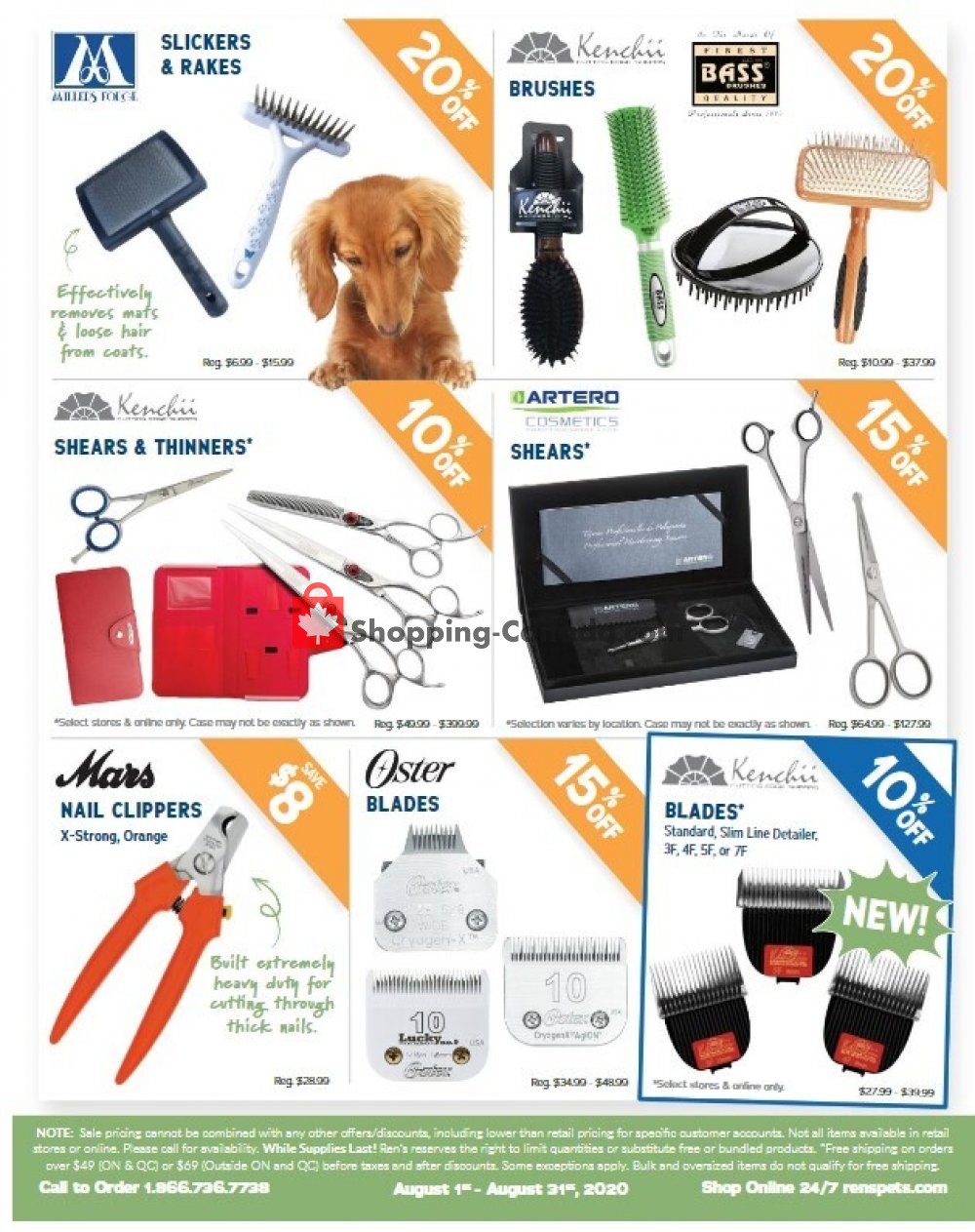Ren's Pets Depot flyer from Saturday August 1, 2020 to Monday August 31, 2020 - page 2