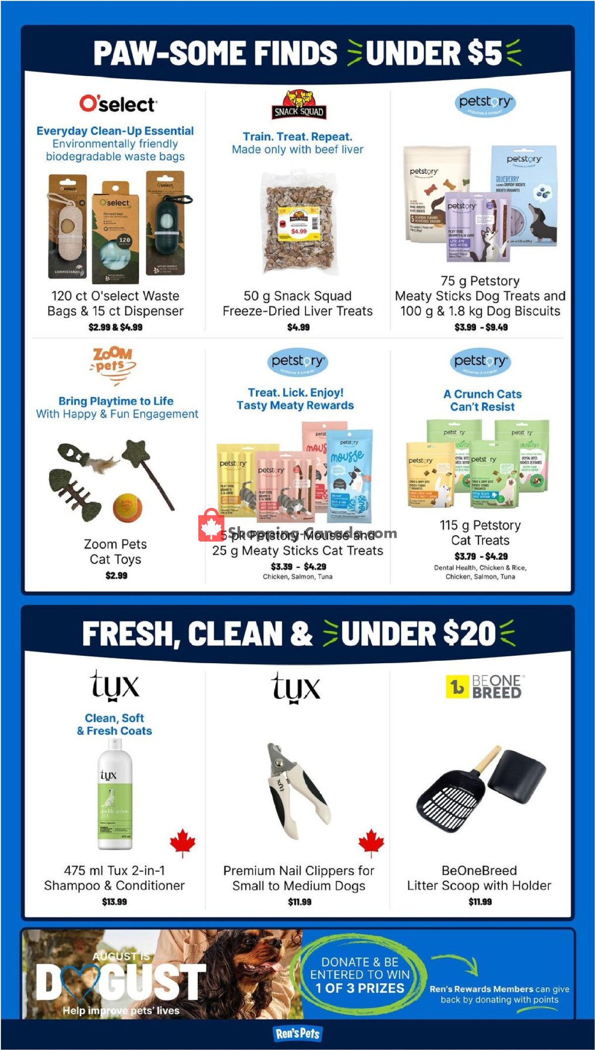 Ren's Pets Depot flyer from Thursday August 20, 2026 to Wednesday August 26, 2026 - page 3