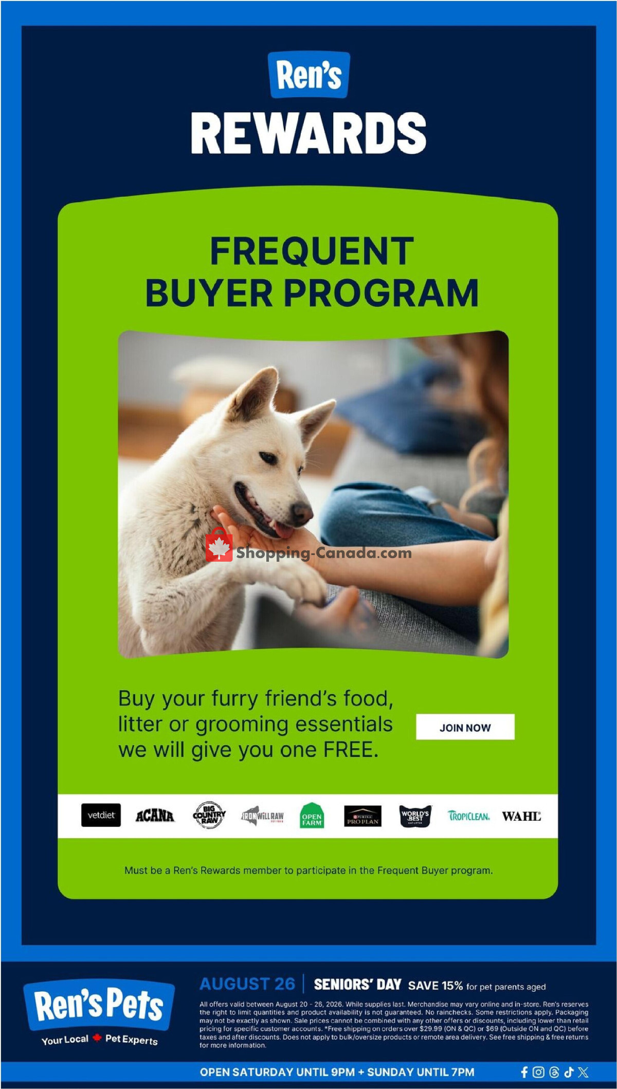 Ren's Pets Depot flyer from Thursday August 20, 2026 to Wednesday August 26, 2026 - page 6