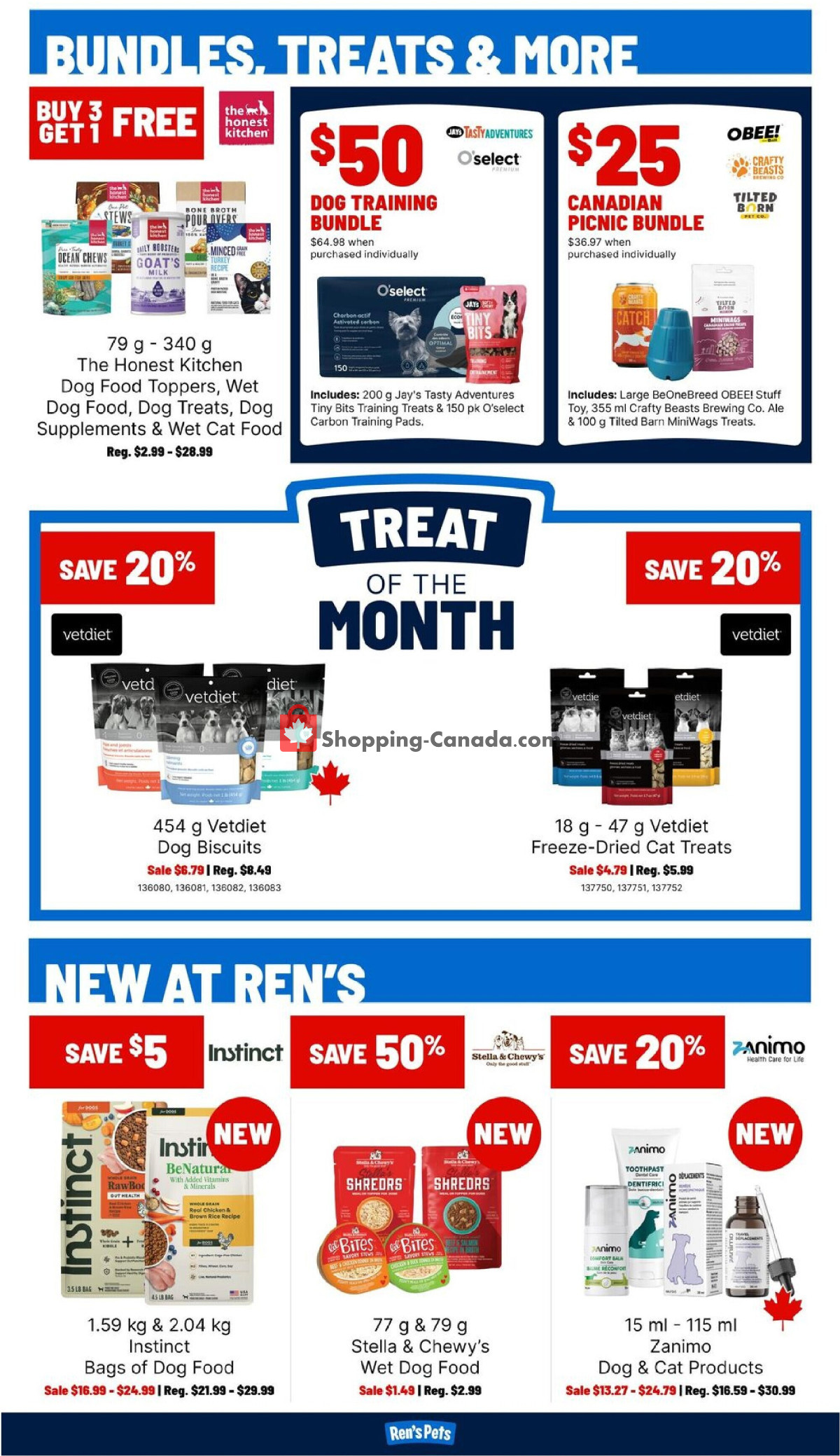 Ren's Pets Depot flyer from Wednesday July 1, 2026 to Friday July 31, 2026 - page 2