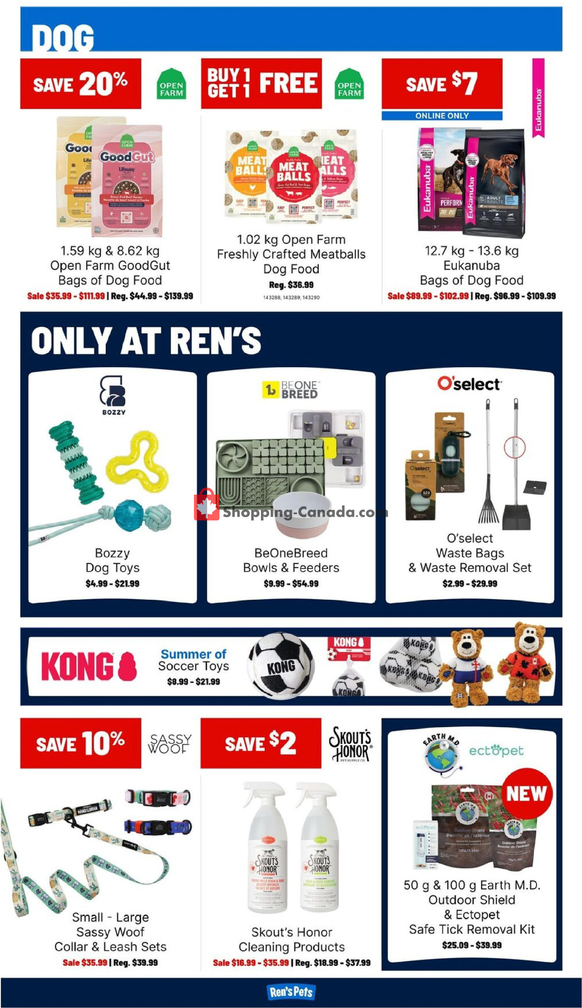 Ren's Pets Depot flyer from Wednesday July 1, 2026 to Friday July 31, 2026 - page 3